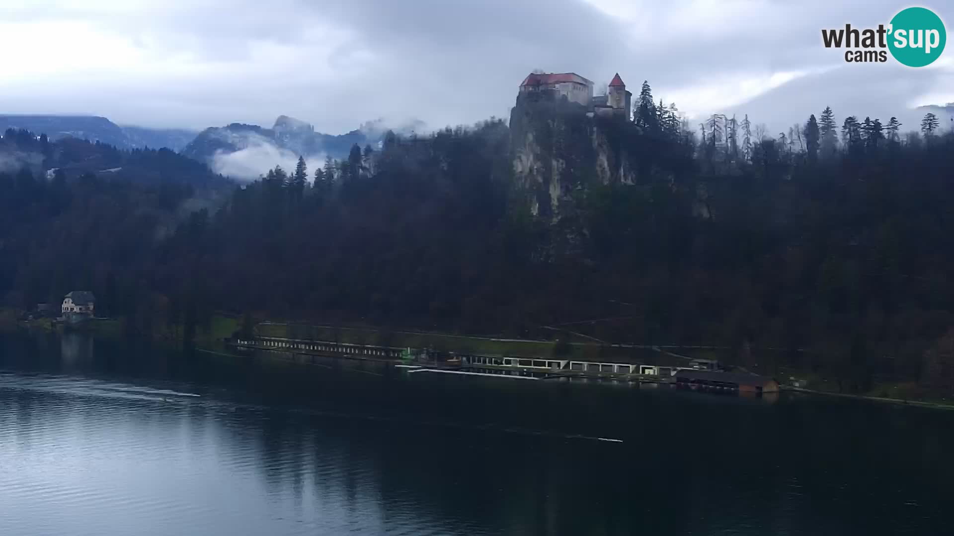 Panorama del lago Bled