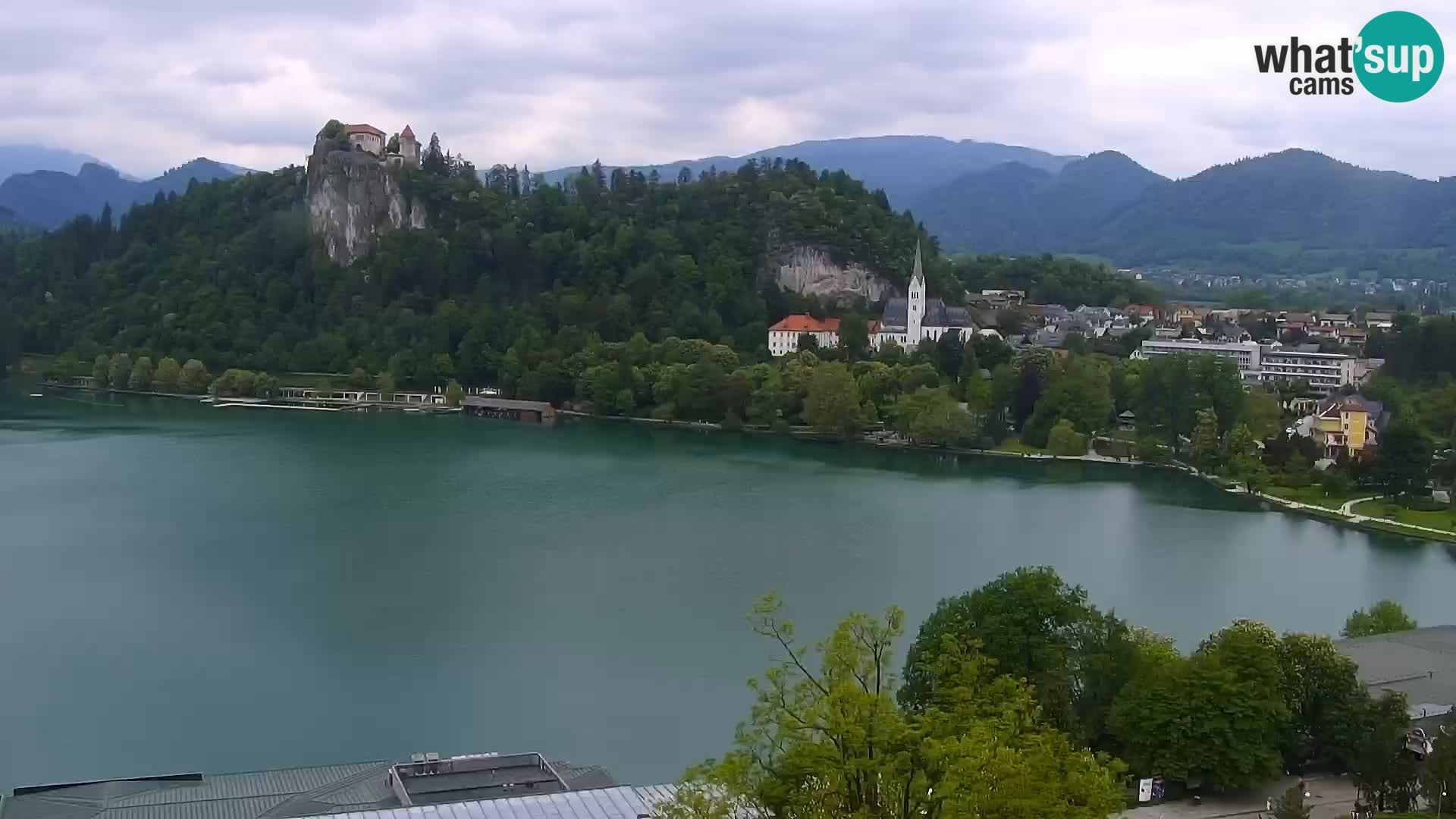 Panorama des Sees Bled