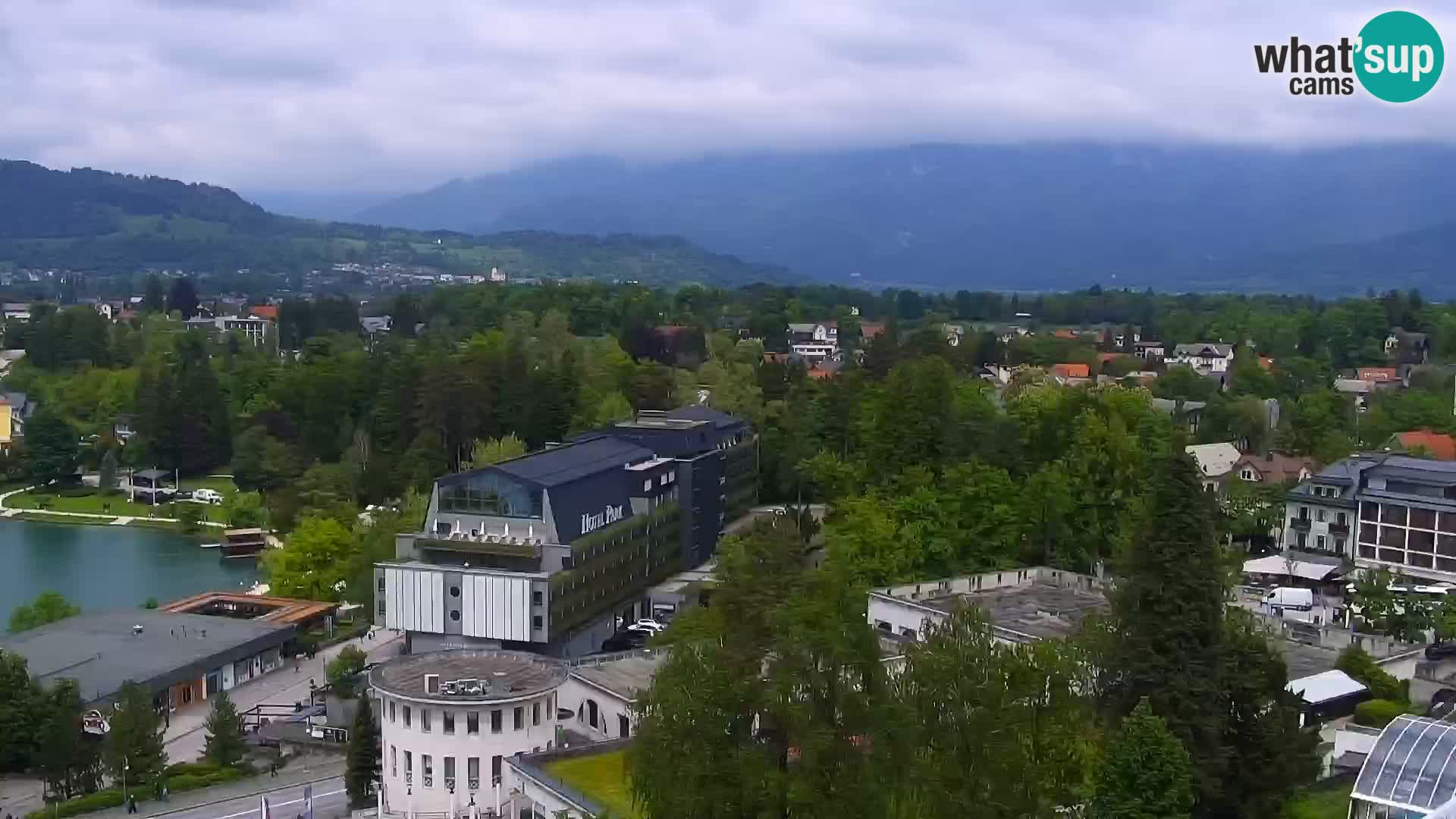 Panorama des Sees Bled