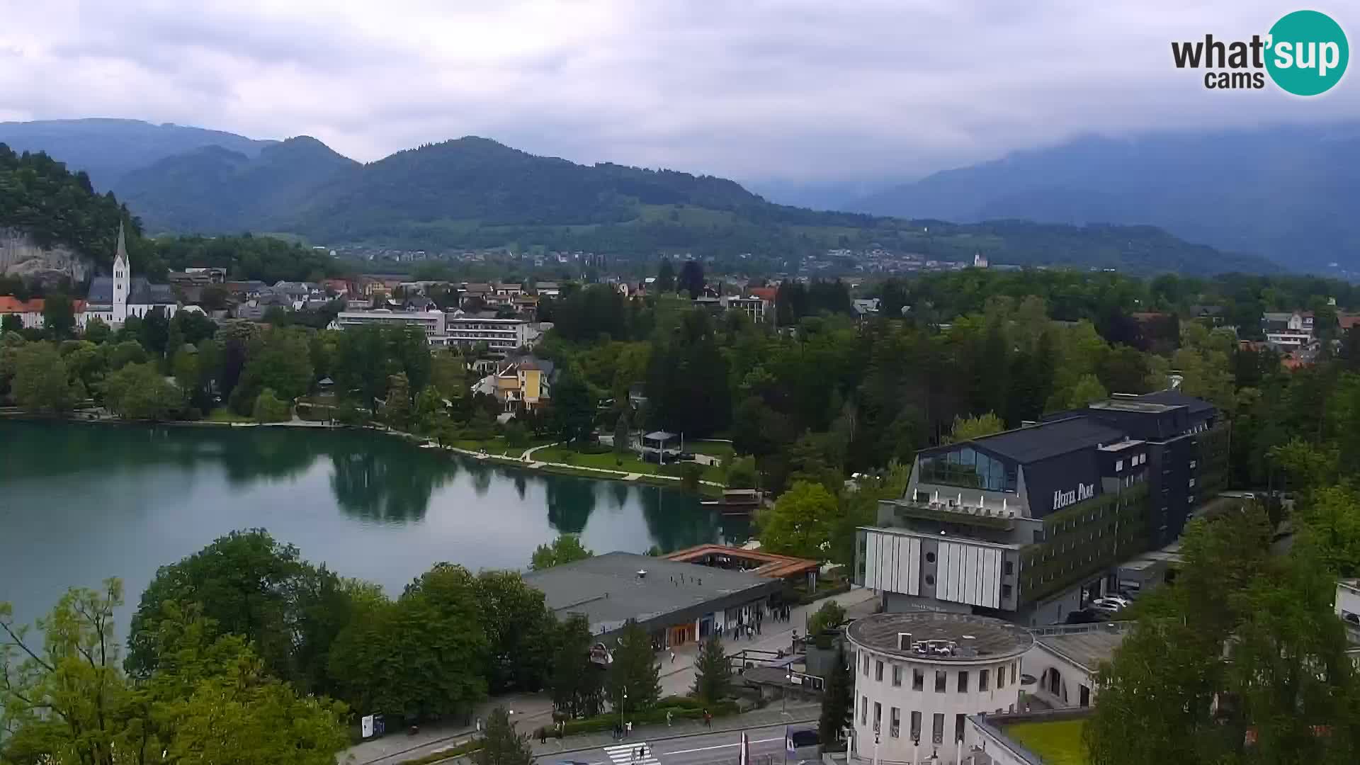 Panorama du lac de Bled