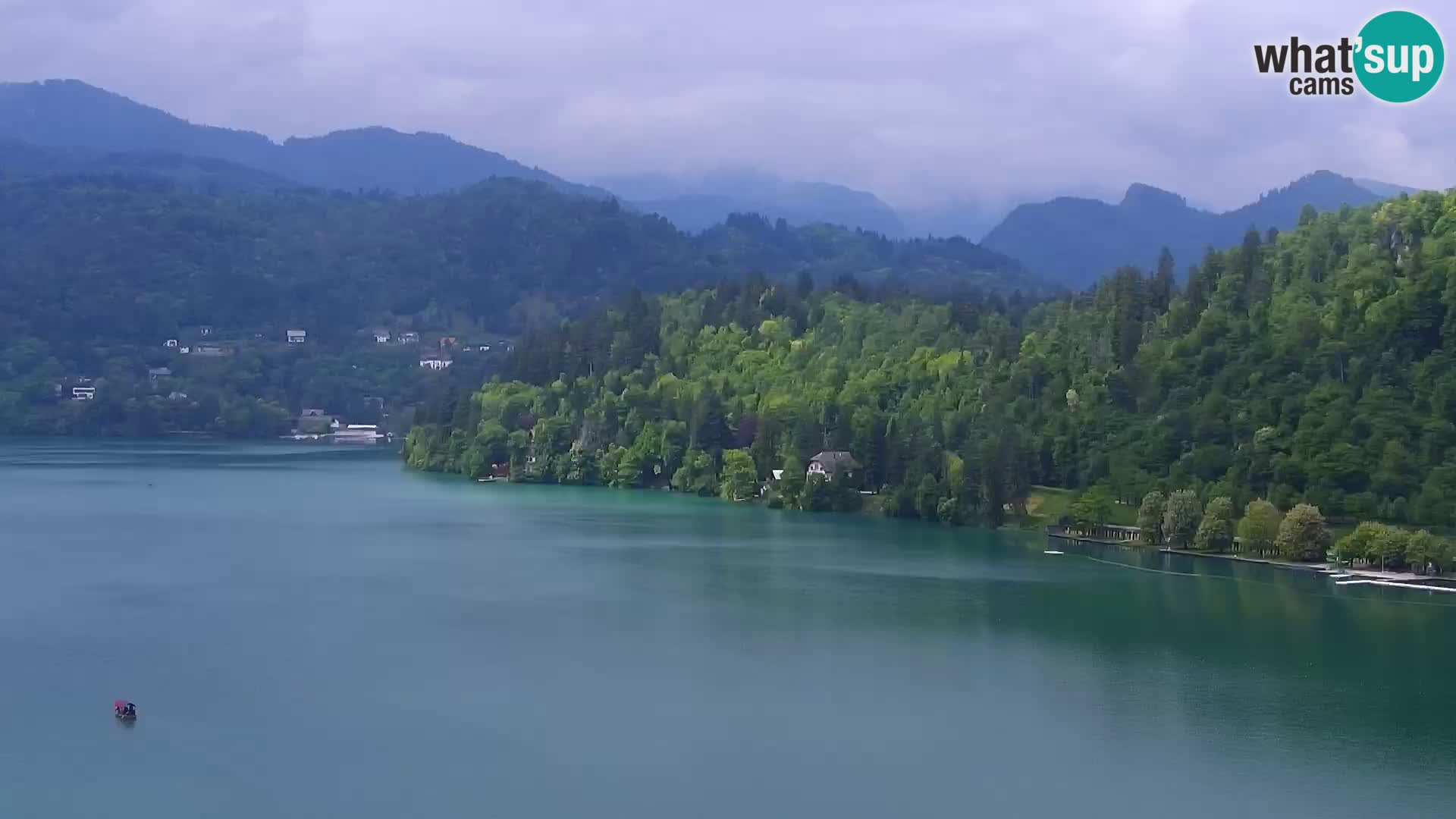 Panorama du lac de Bled