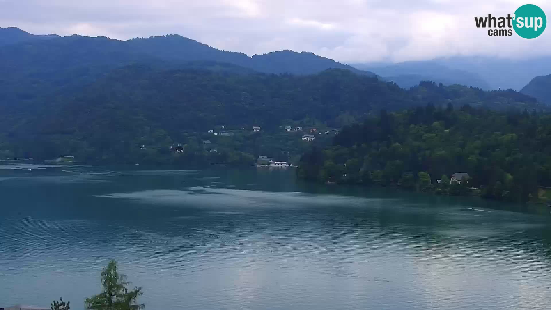 Panorama del lago Bled