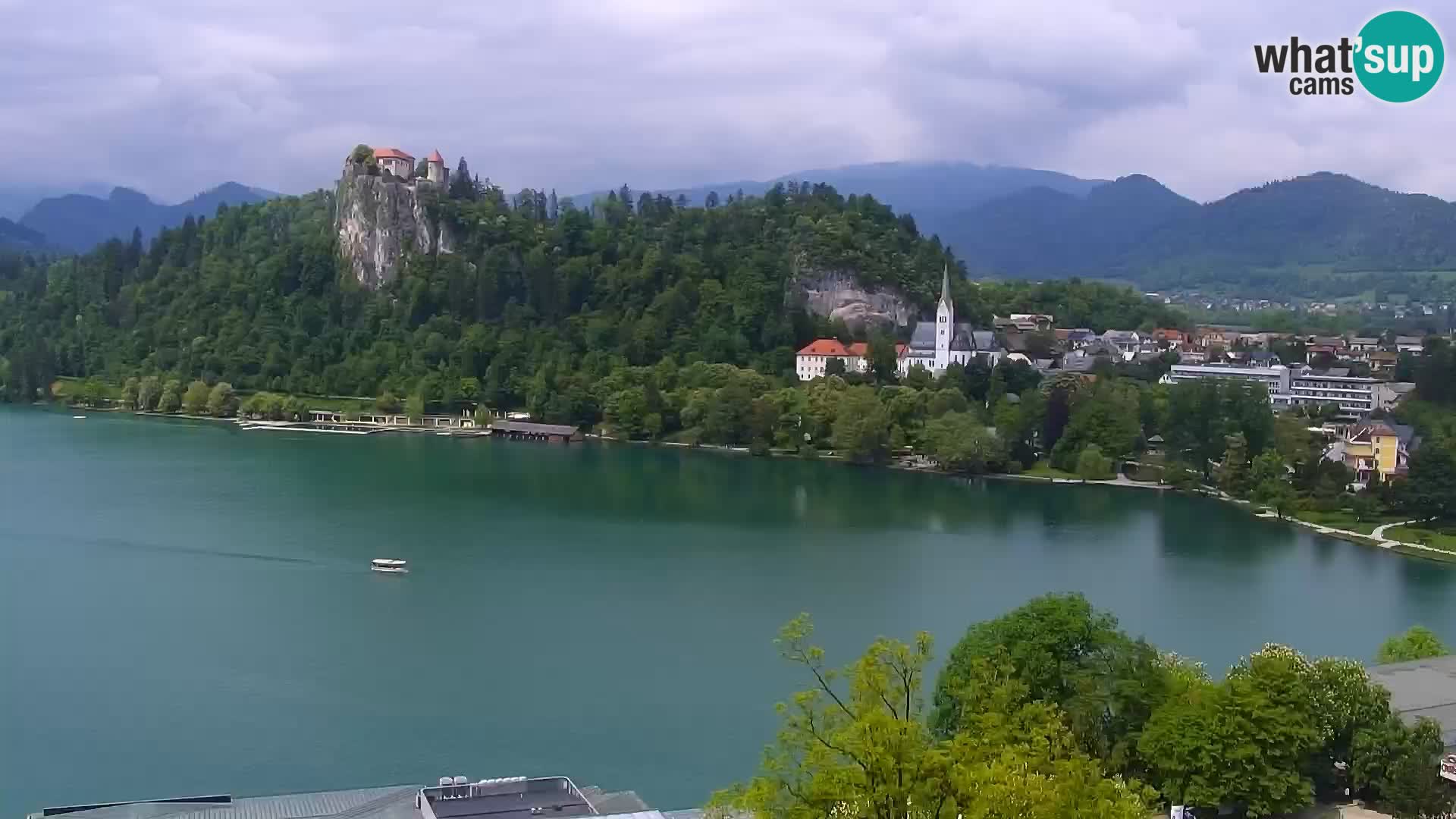 Panorama of Lake Bled