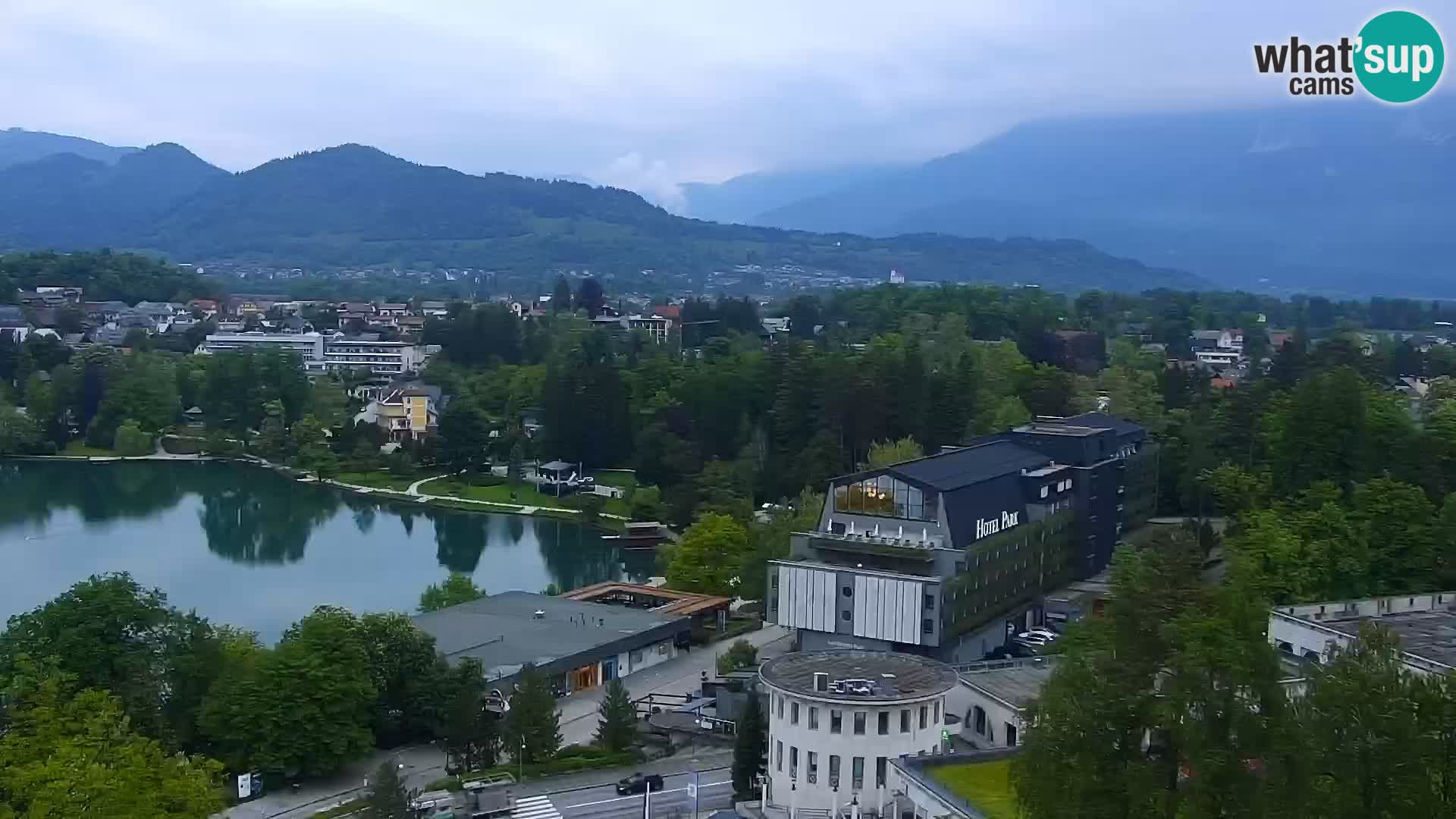 Panorama des Sees Bled