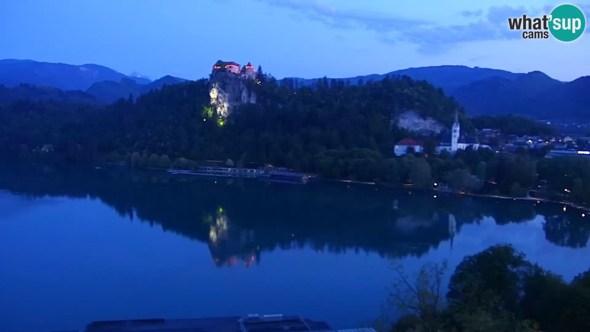 Panorama du lac de Bled