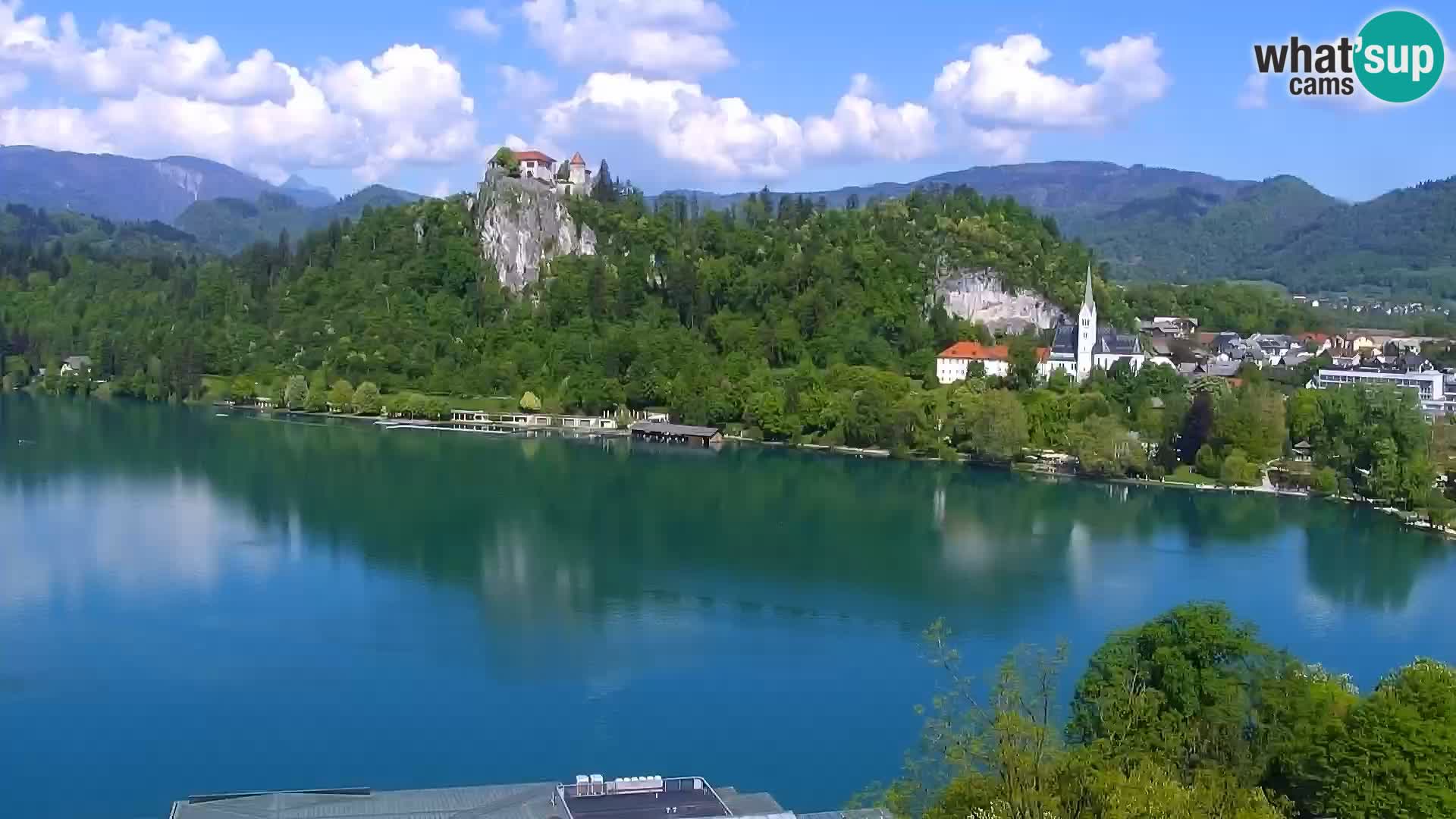 Panorama of Lake Bled