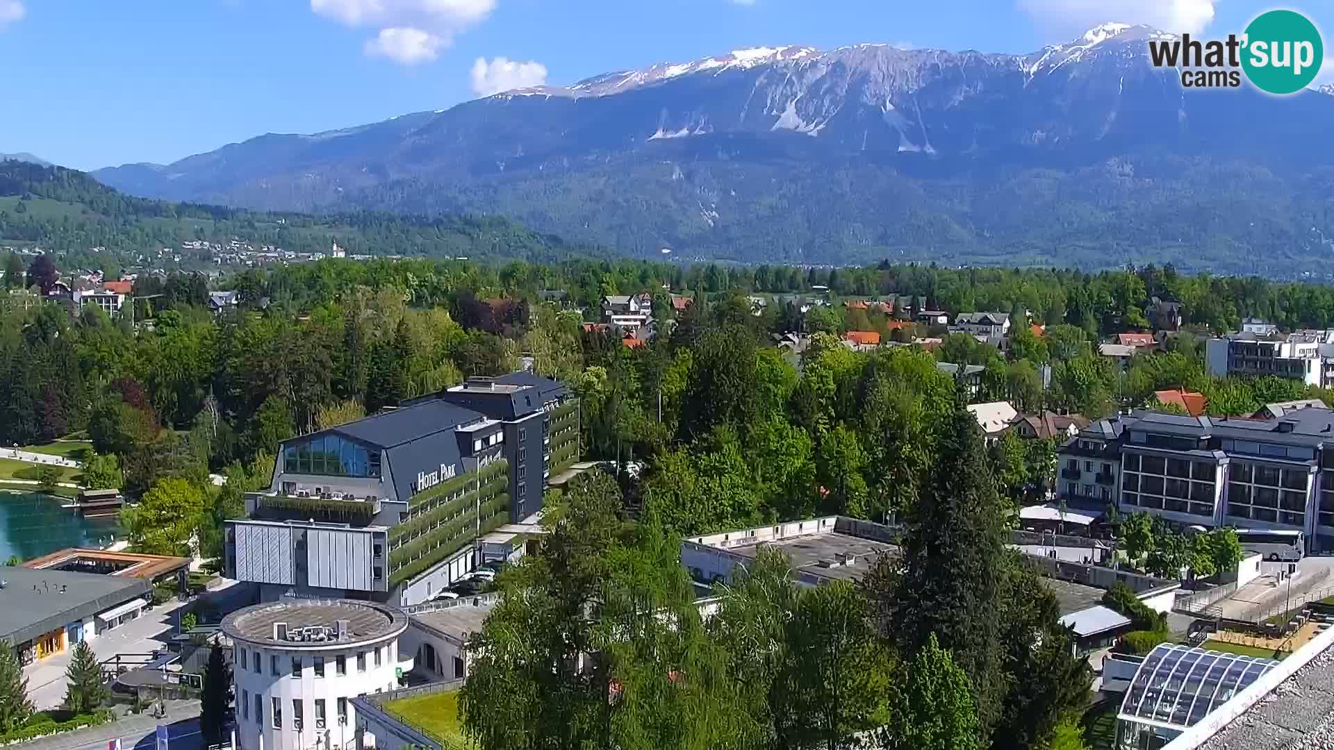 Panorama du lac de Bled