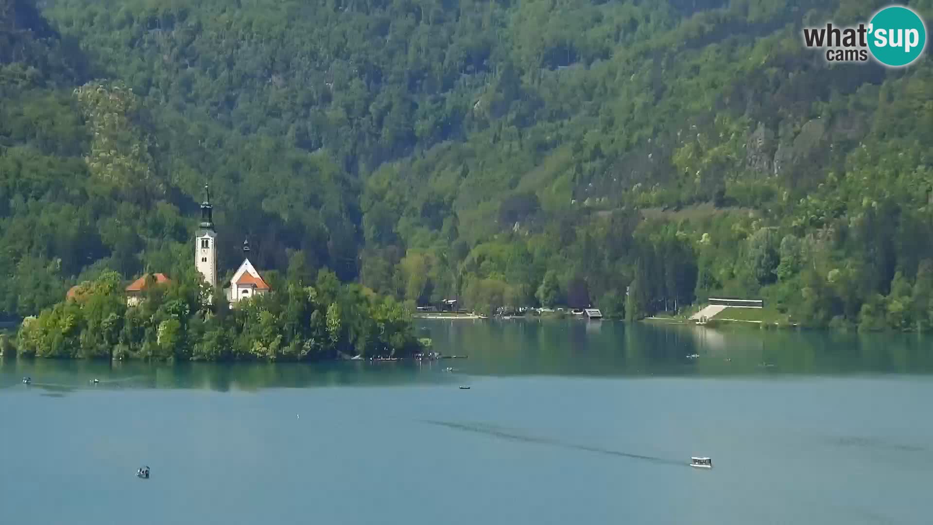 Panorama Blejskega jezera