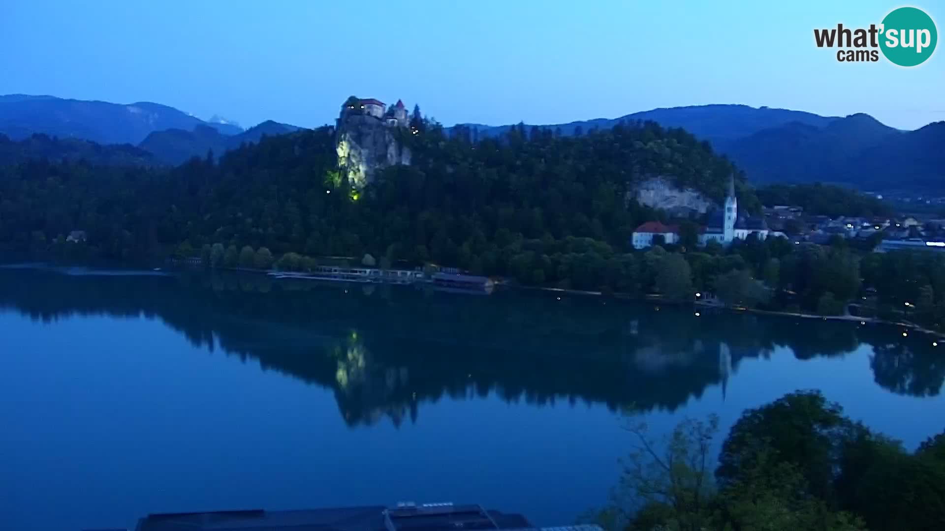 Panorama of Lake Bled