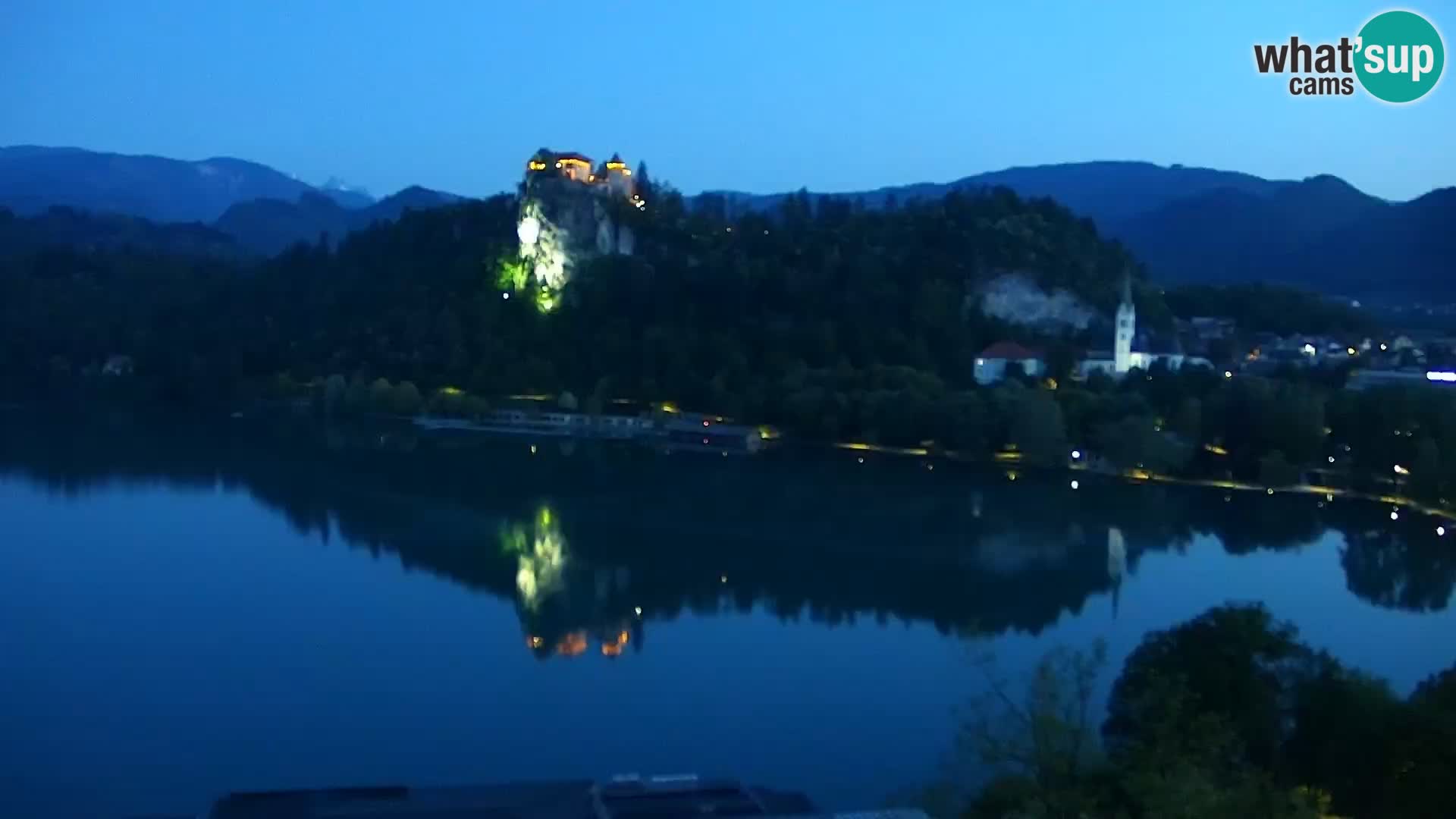 Panorama of Lake Bled