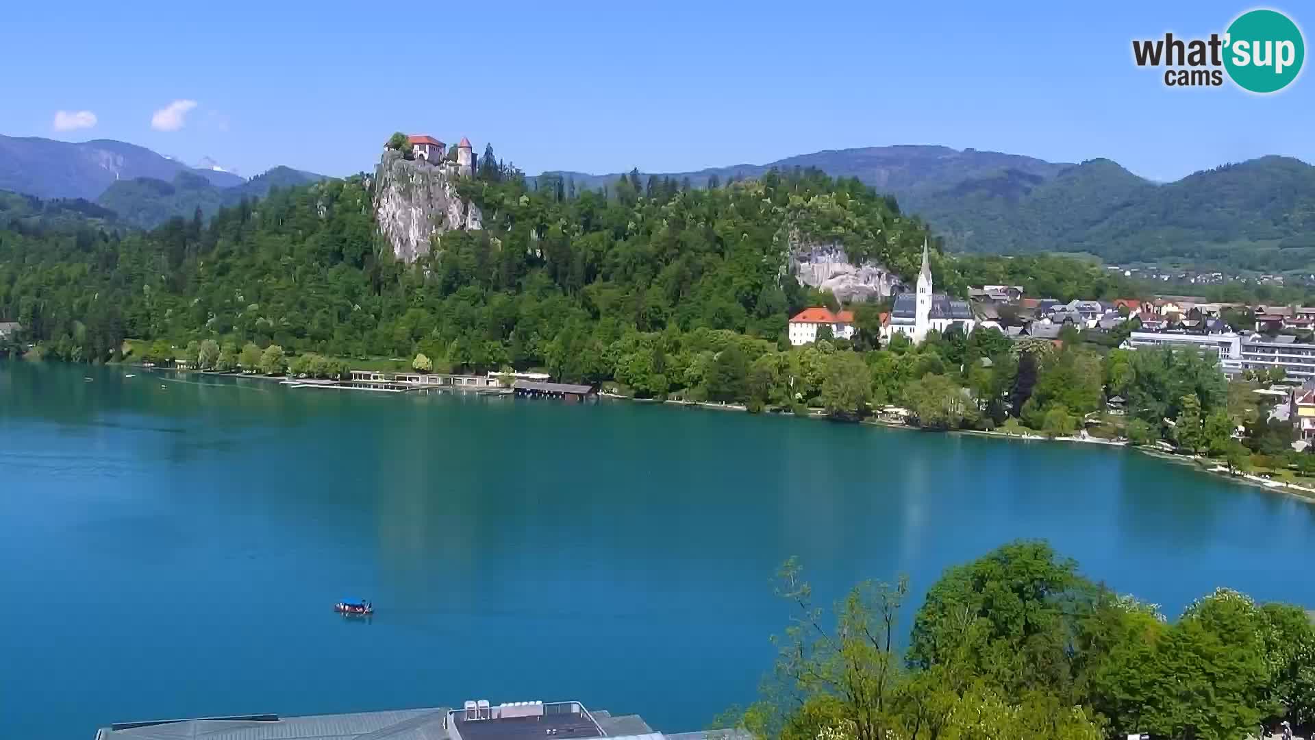 Panorama Blejskega jezera