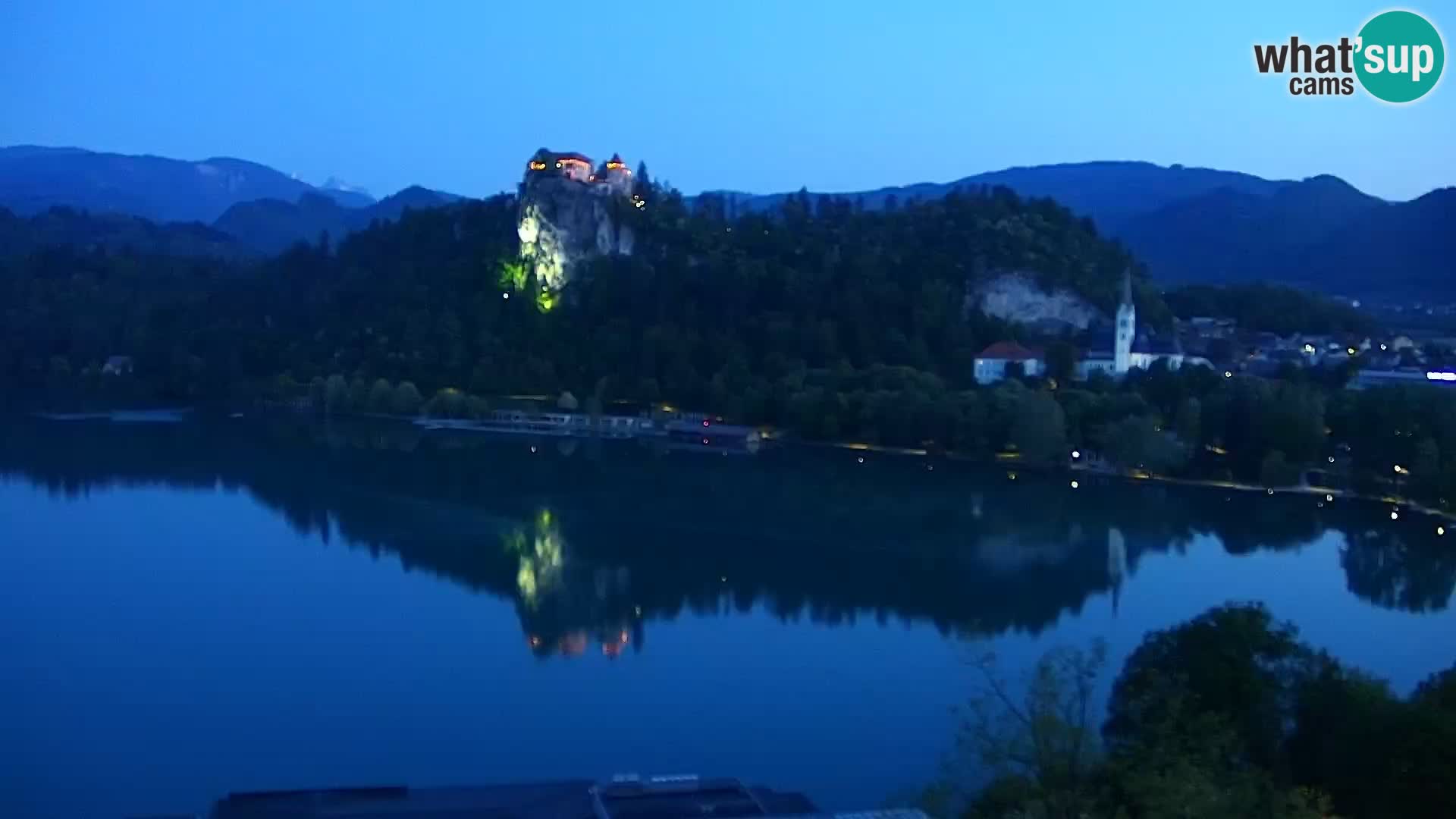 Panorama des Sees Bled