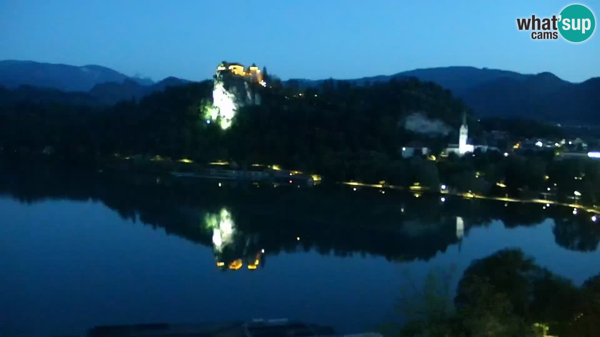 Panorama del lago Bled