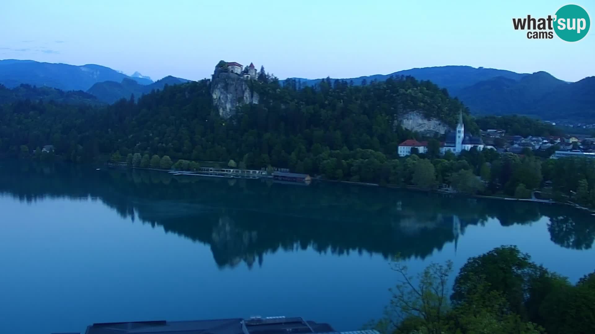 Panorama des Sees Bled