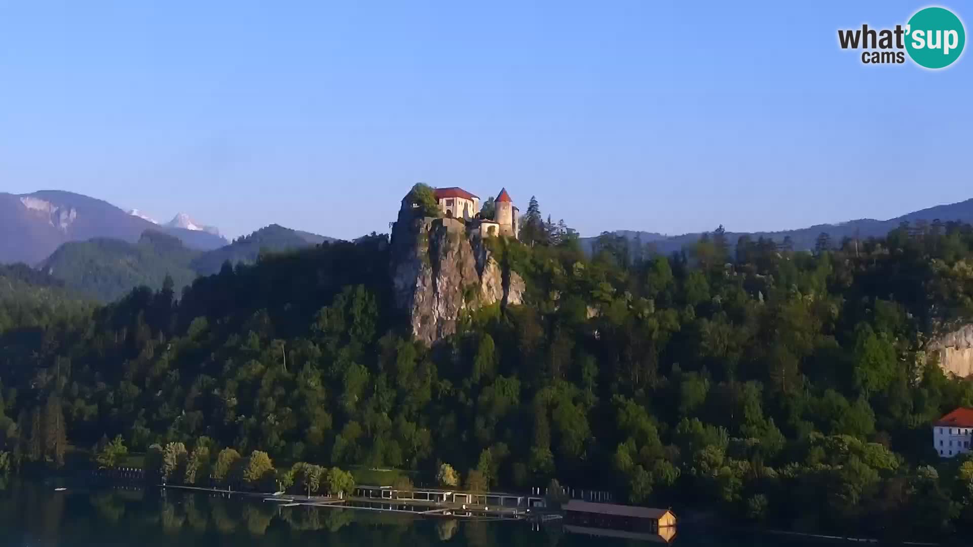 Panorama du lac de Bled