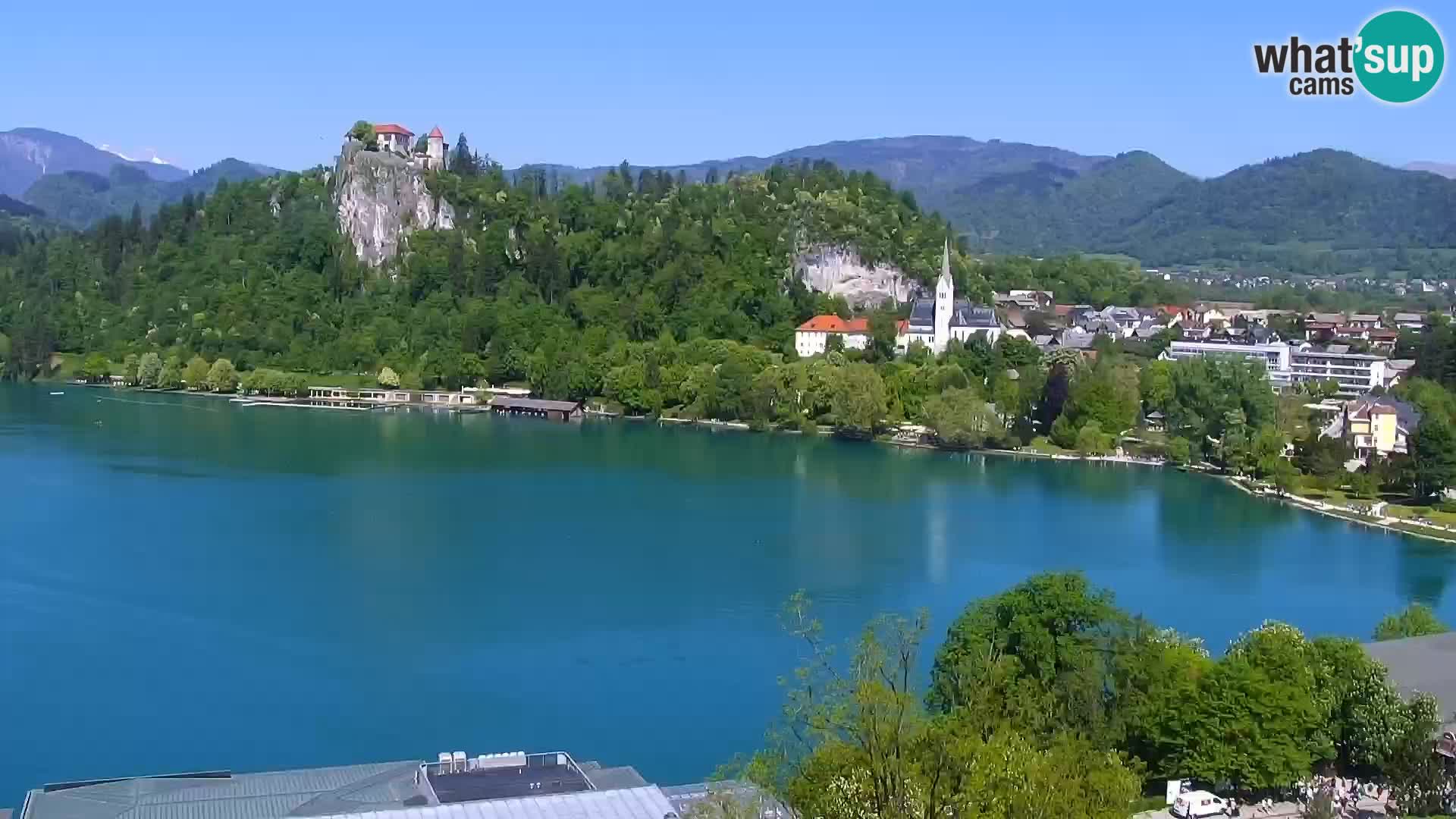Panorama du lac de Bled