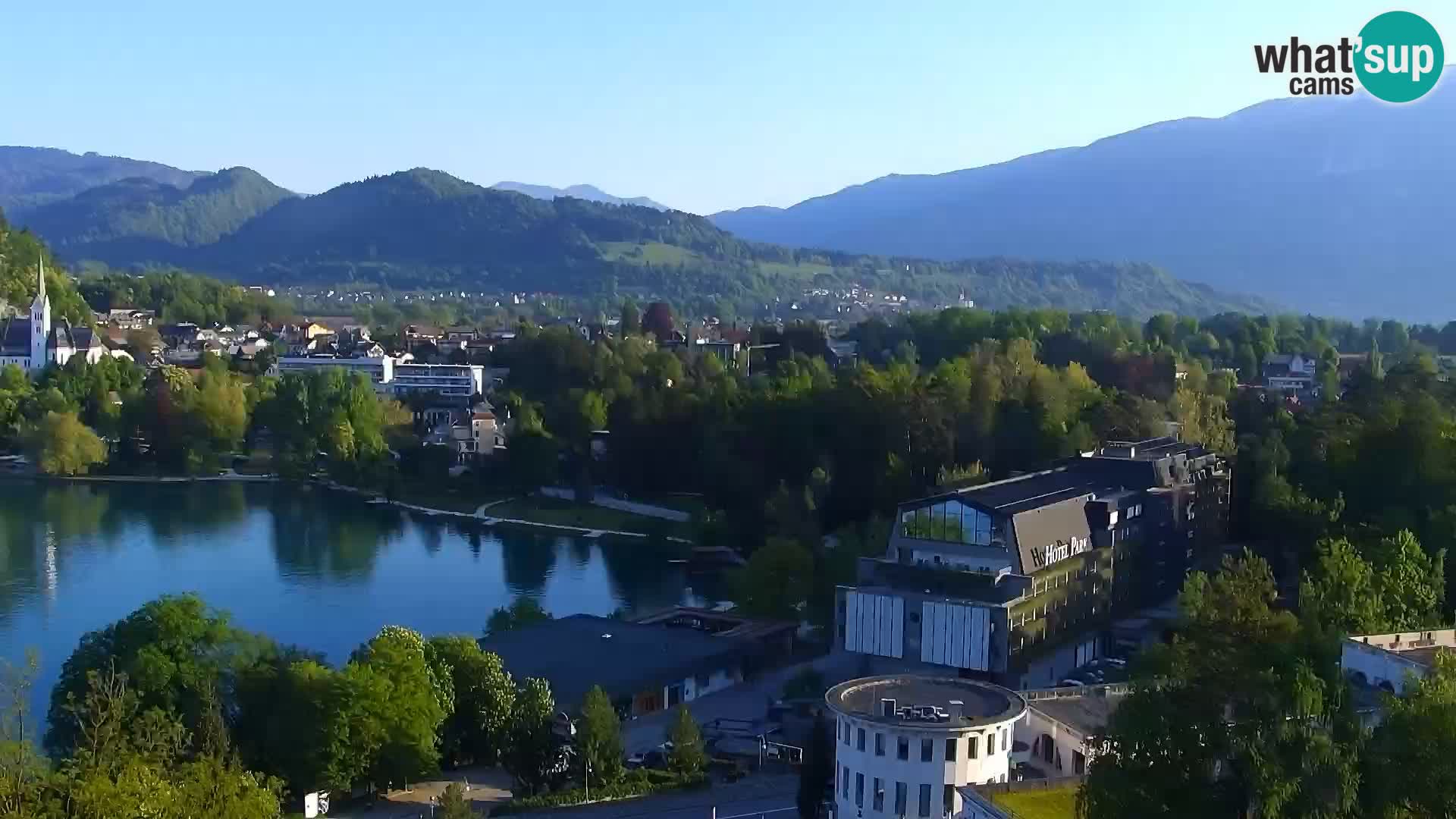Panorama des Sees Bled