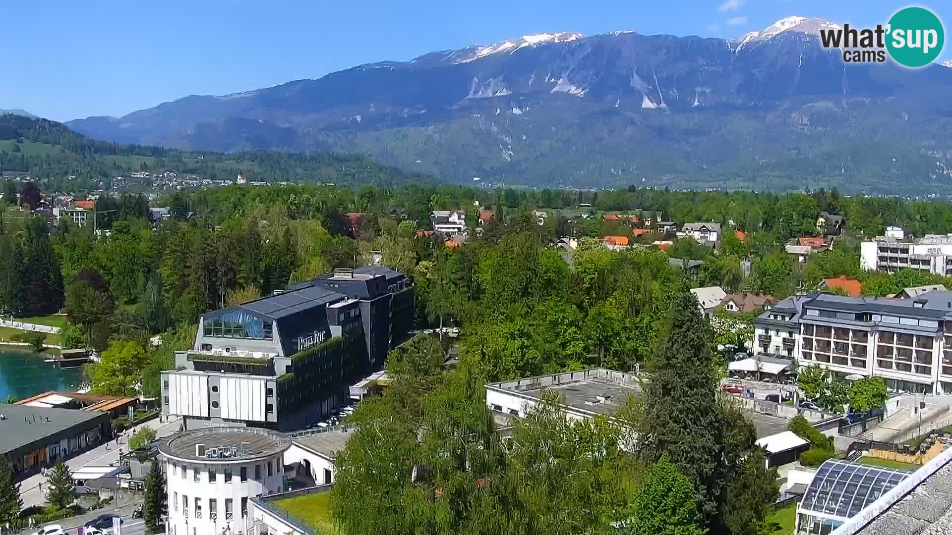 Panorama del lago Bled