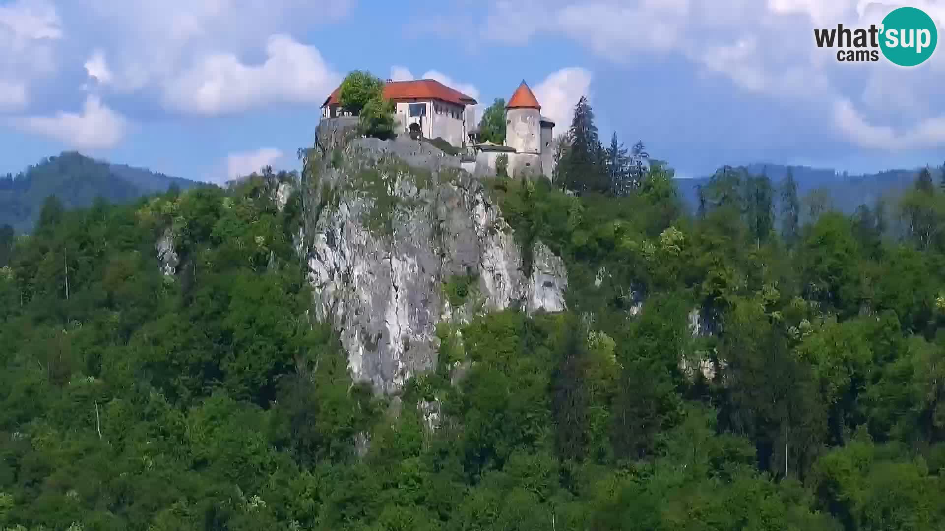 Panorama du lac de Bled