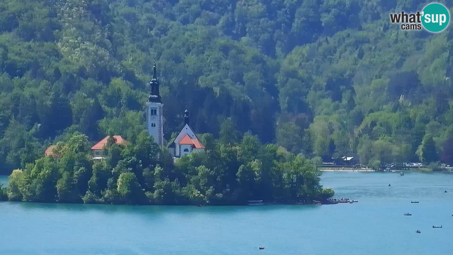 Panorama Blejskega jezera
