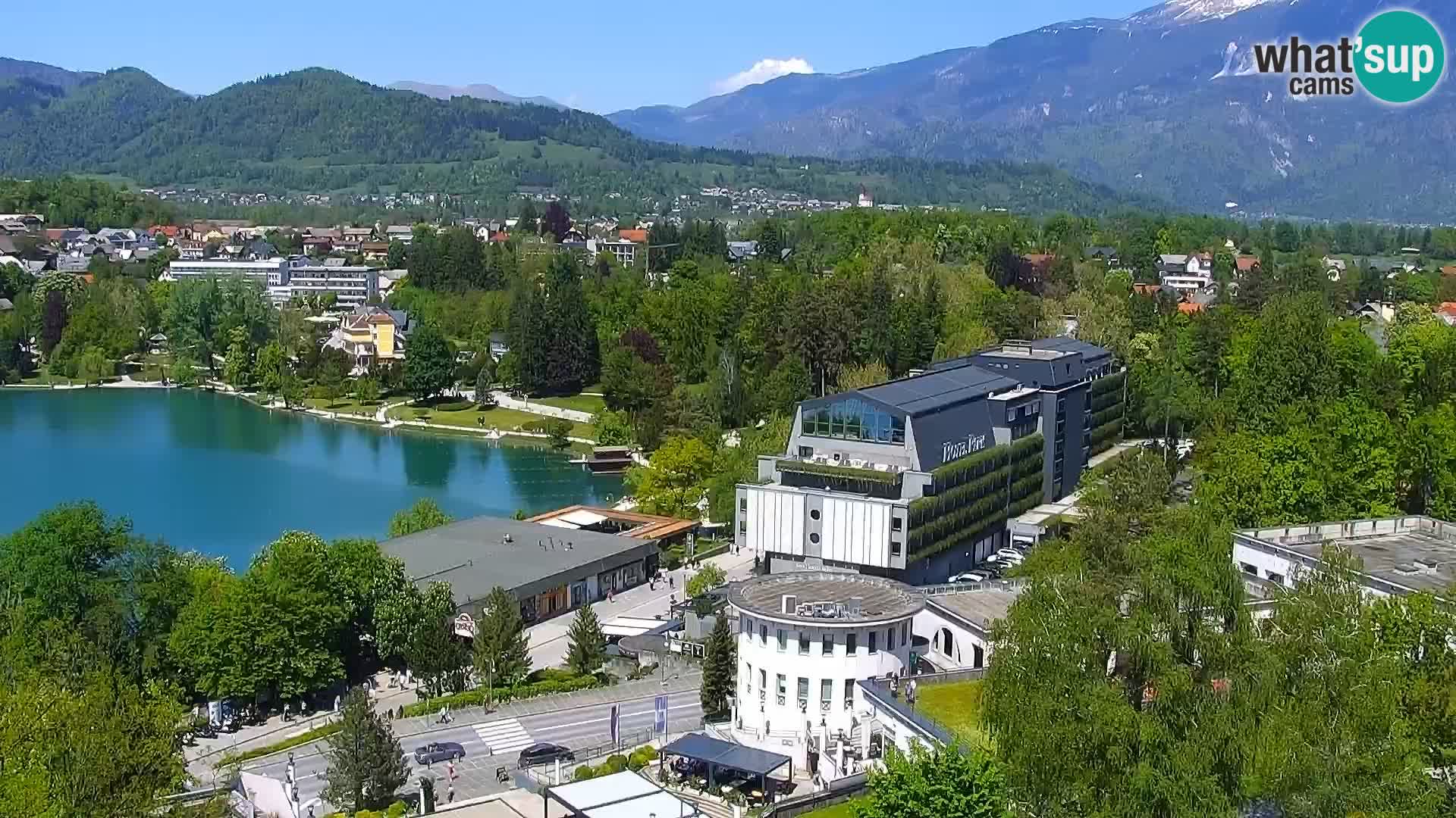 Panorama des Sees Bled