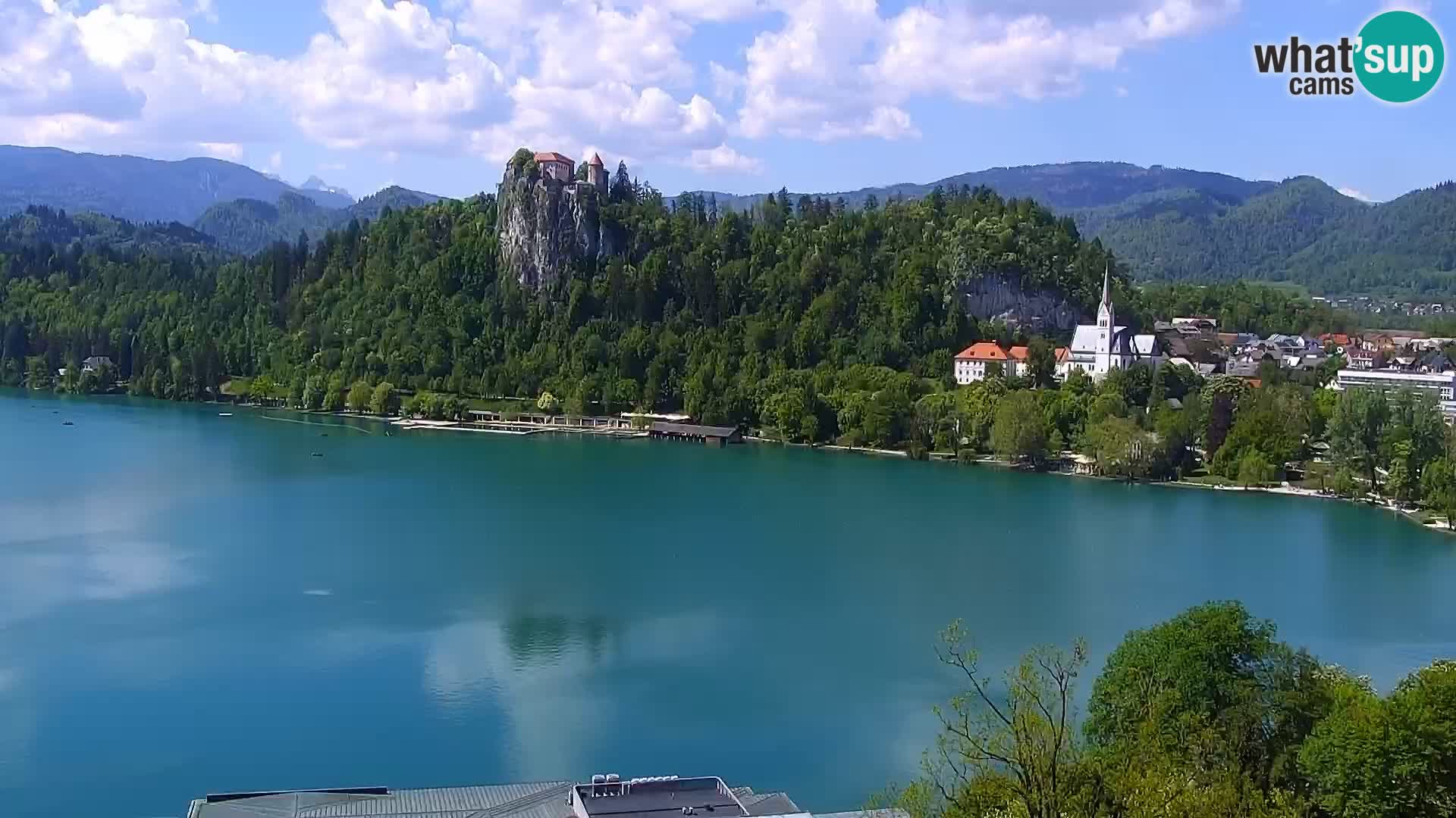 Panorama des Sees Bled