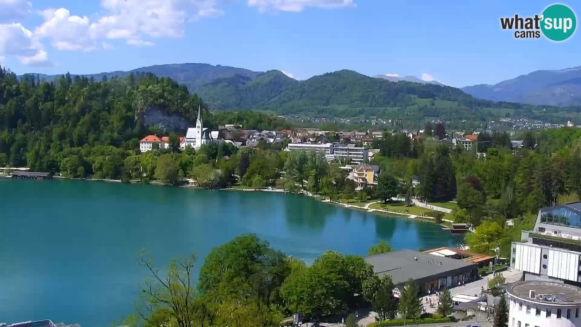Panorama Blejskega jezera
