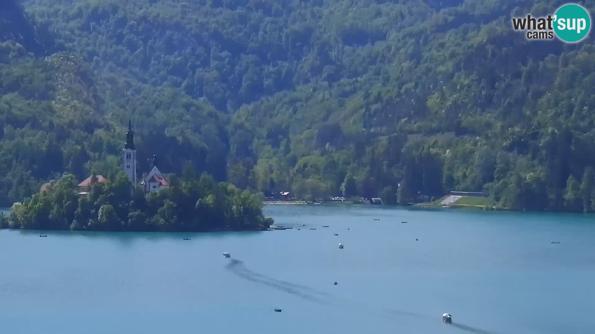 Panorama du lac de Bled