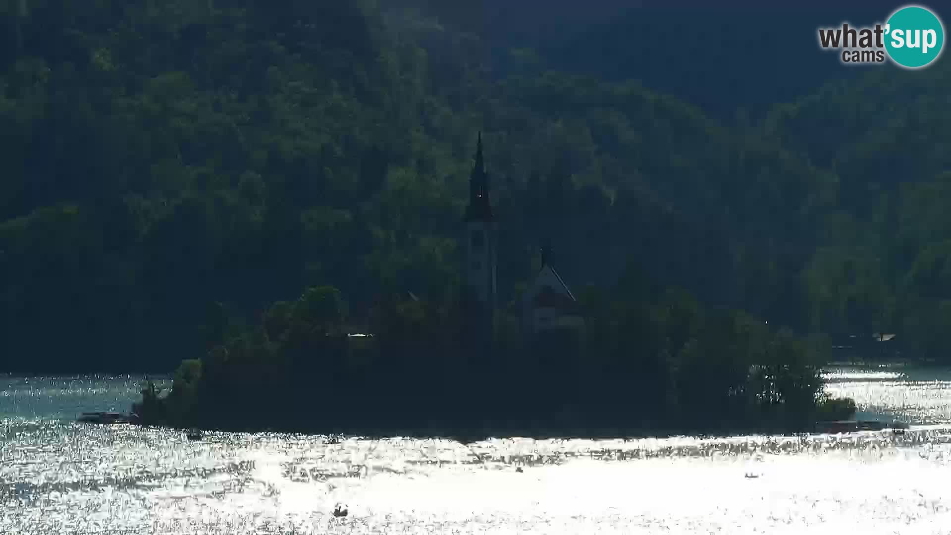 Panorama del lago Bled