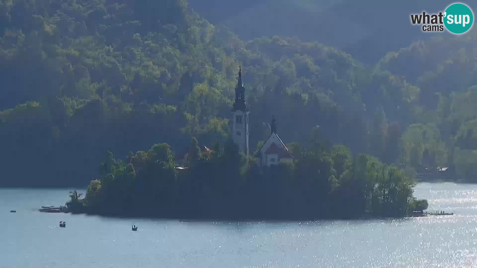 Panorama Blejskega jezera