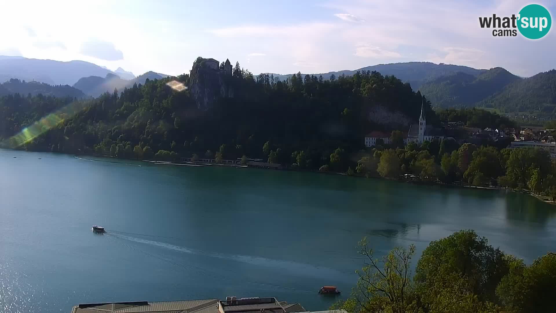 Panorama Blejskega jezera