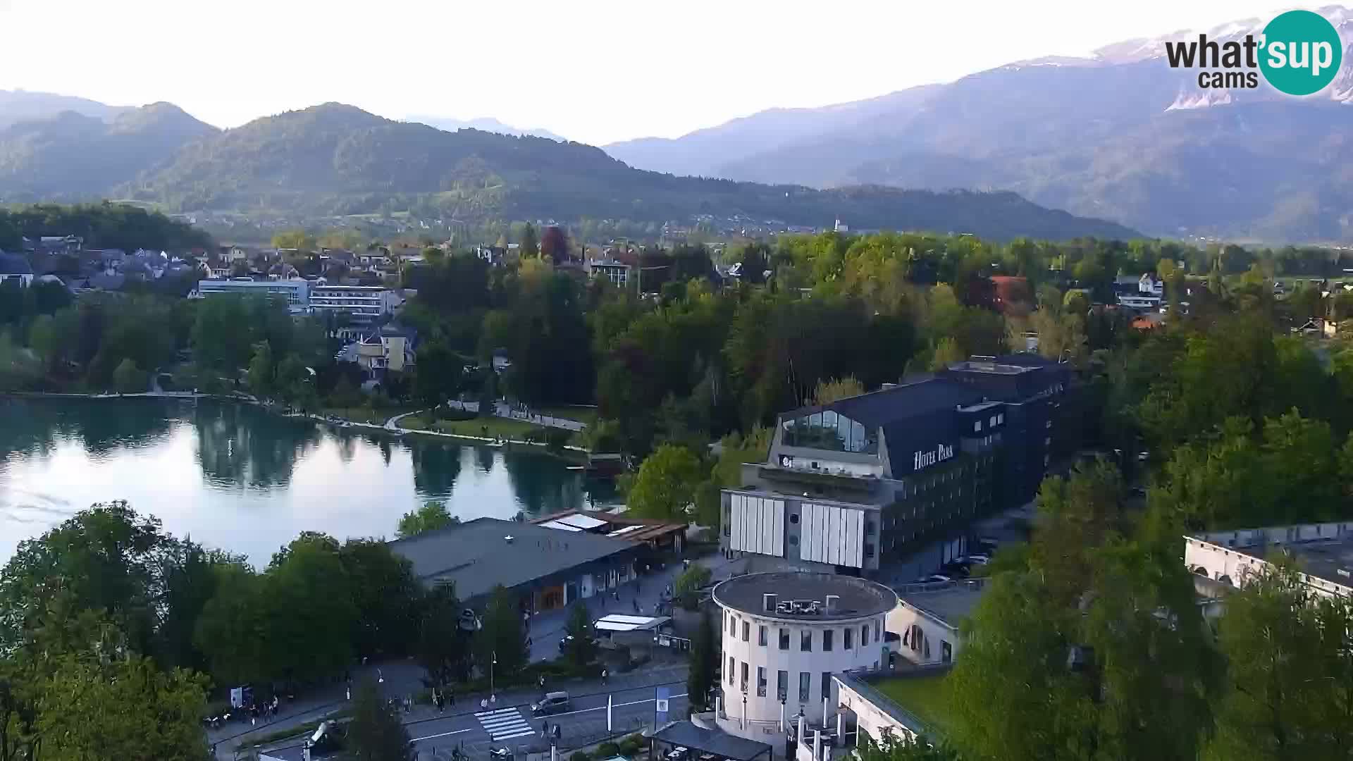 Panorama des Sees Bled