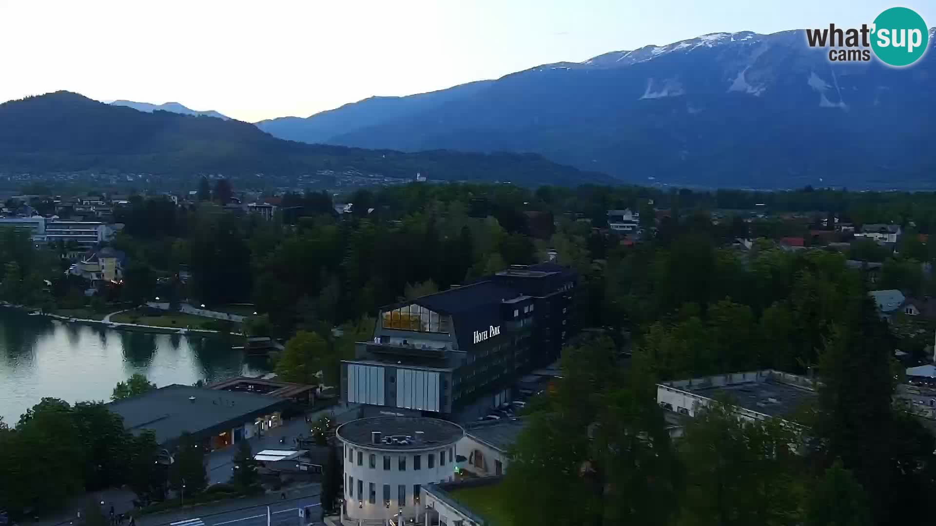 Panorama du lac de Bled