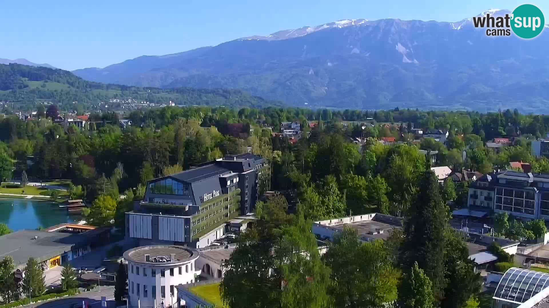 Panorama du lac de Bled