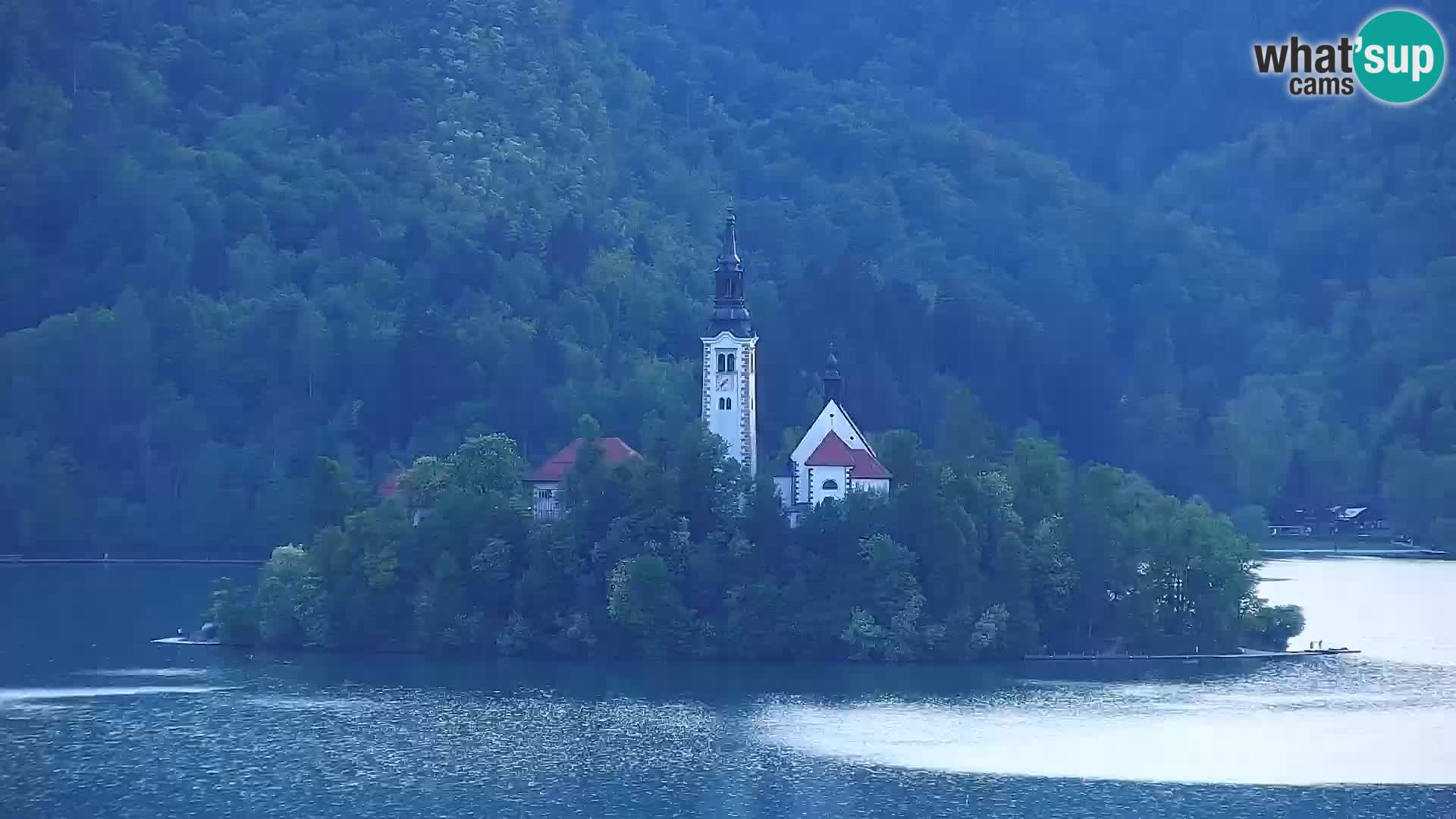Panorama du lac de Bled