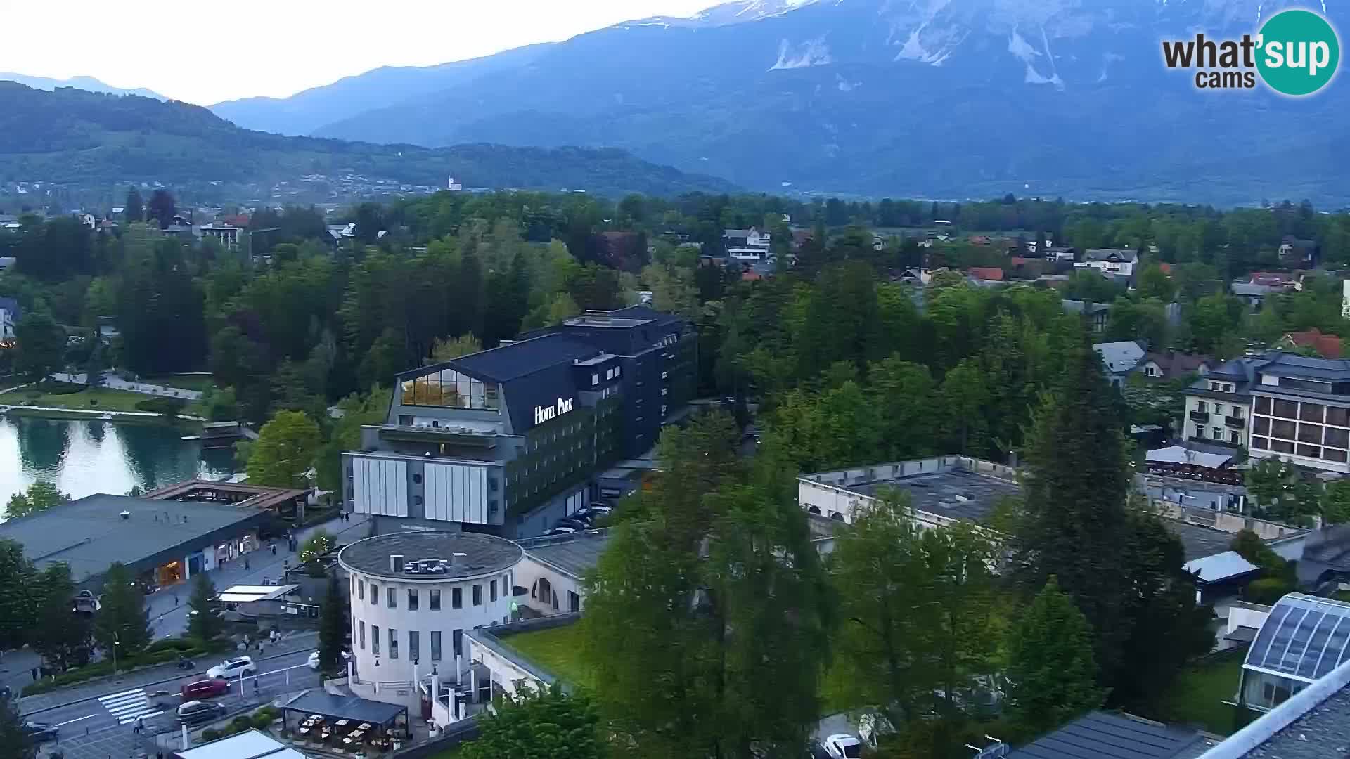 Panorama del lago Bled