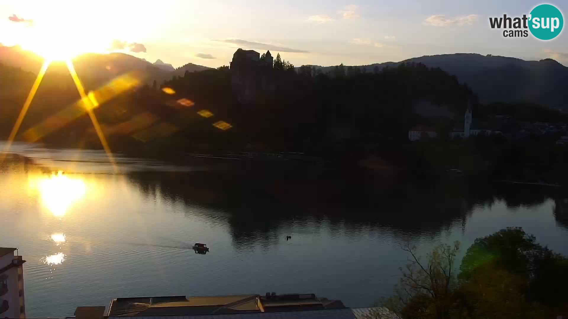 Panorama del lago Bled