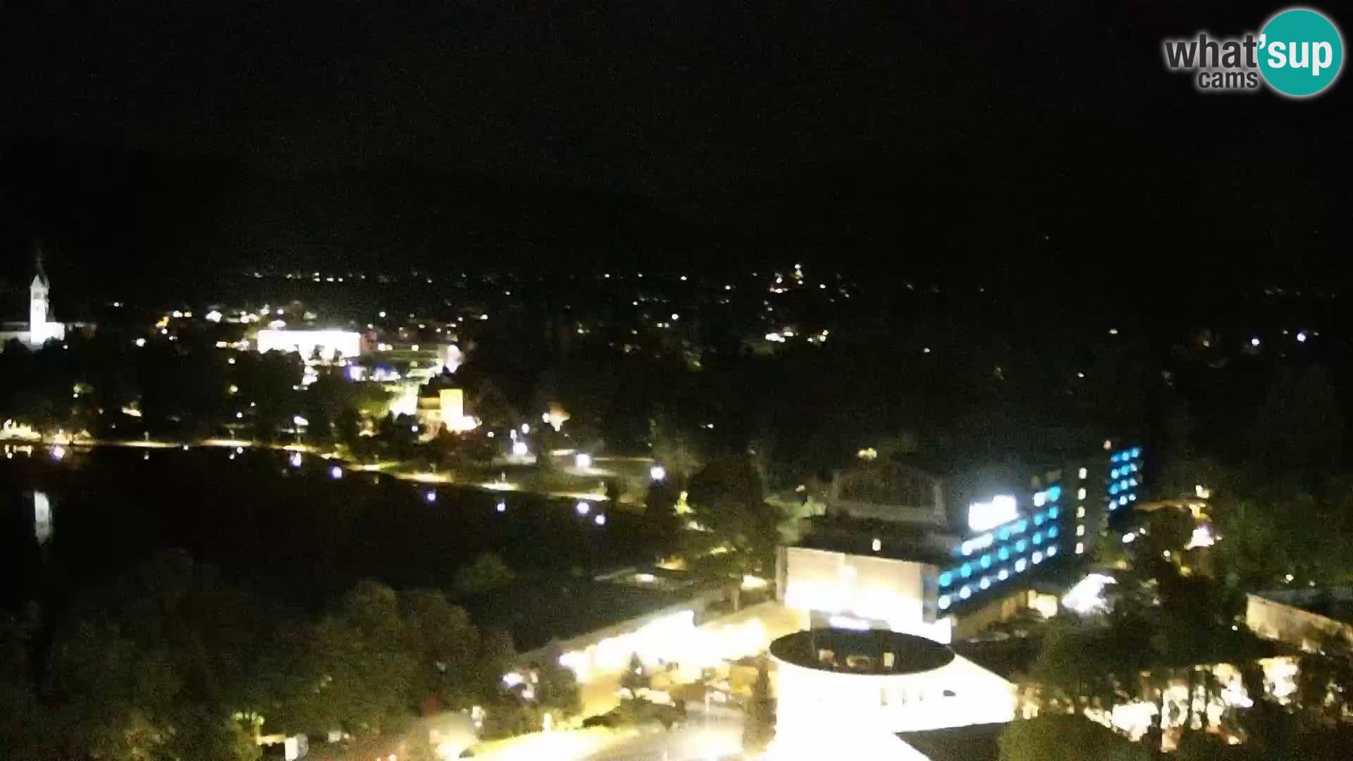 Panorama del lago Bled