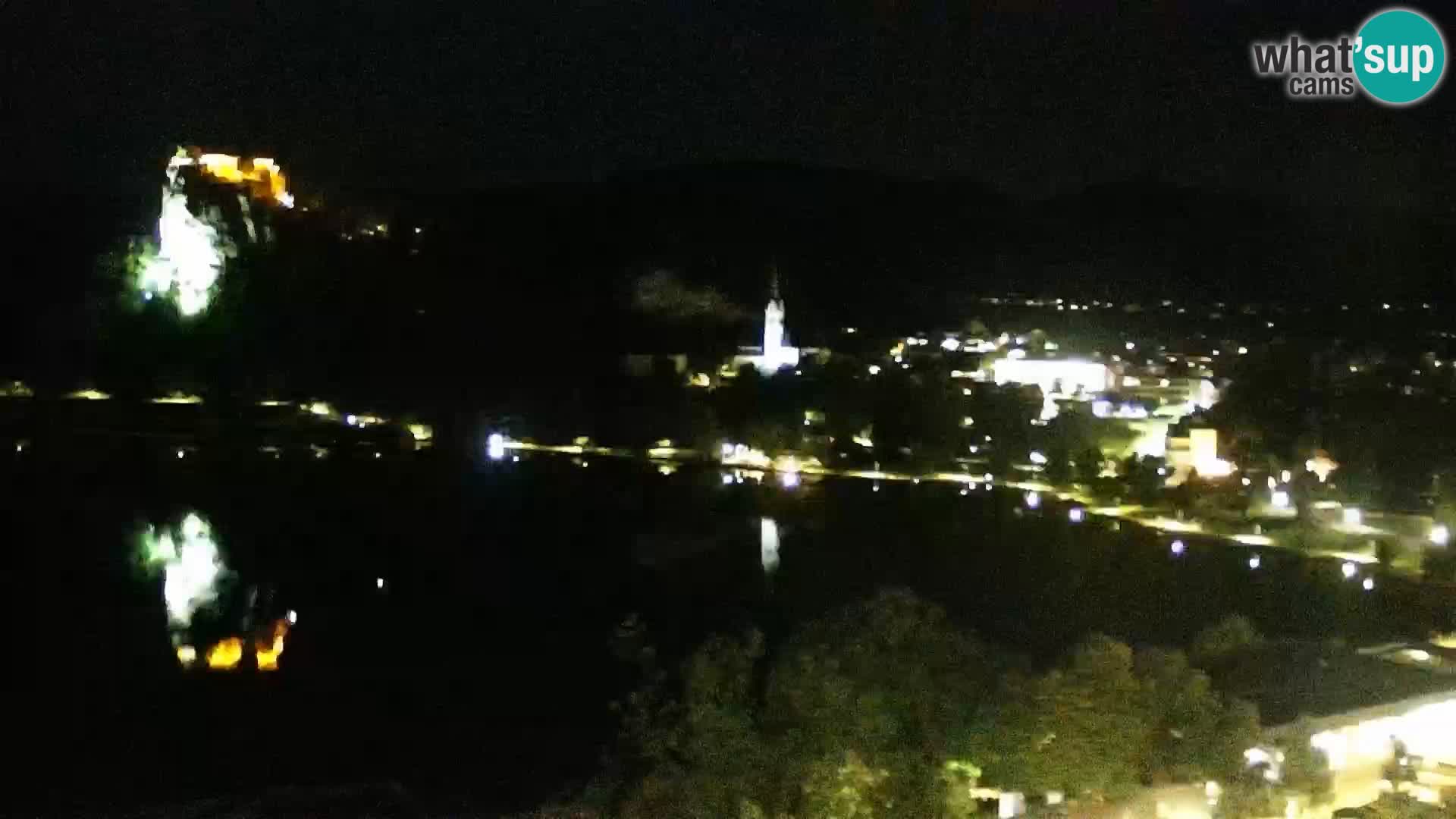Panorama del lago Bled