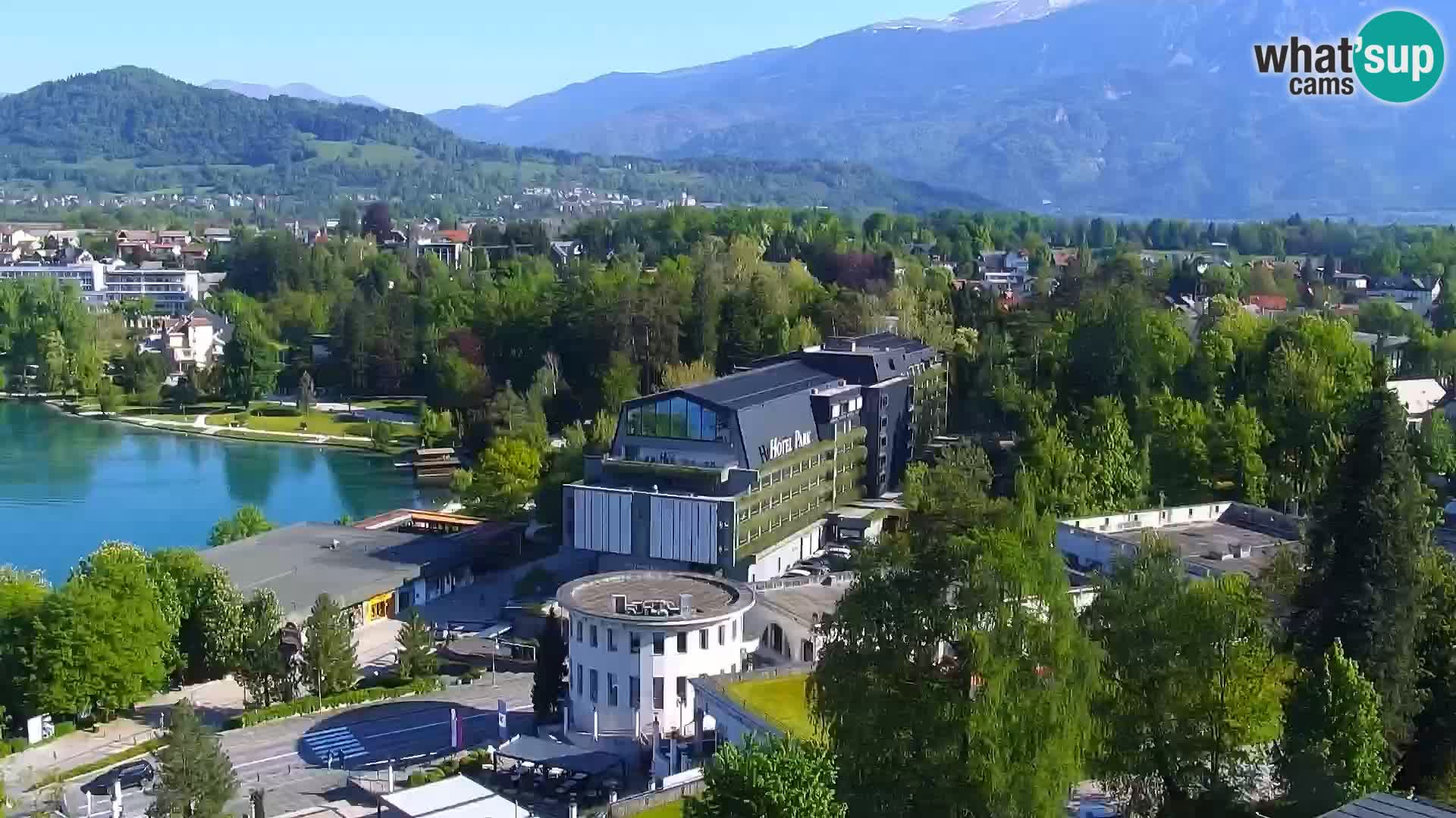 Panorama del lago Bled