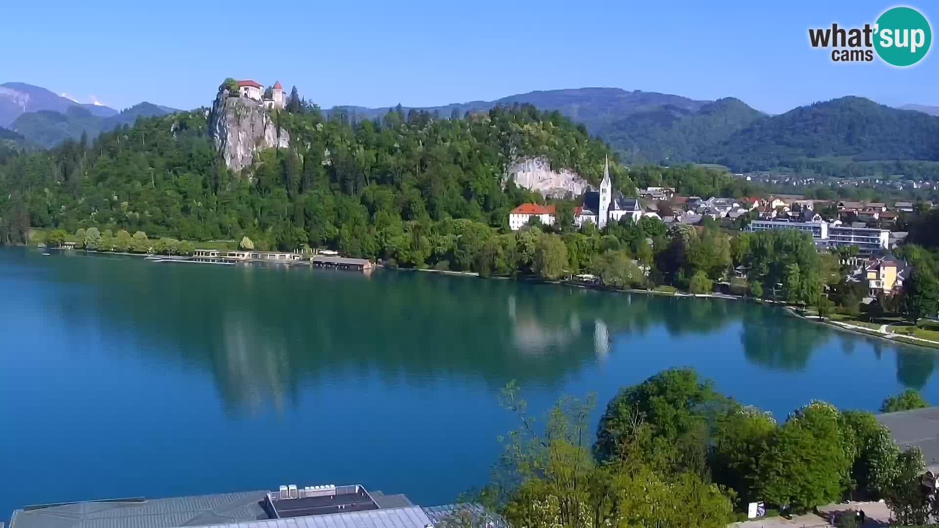 Panorama des Sees Bled