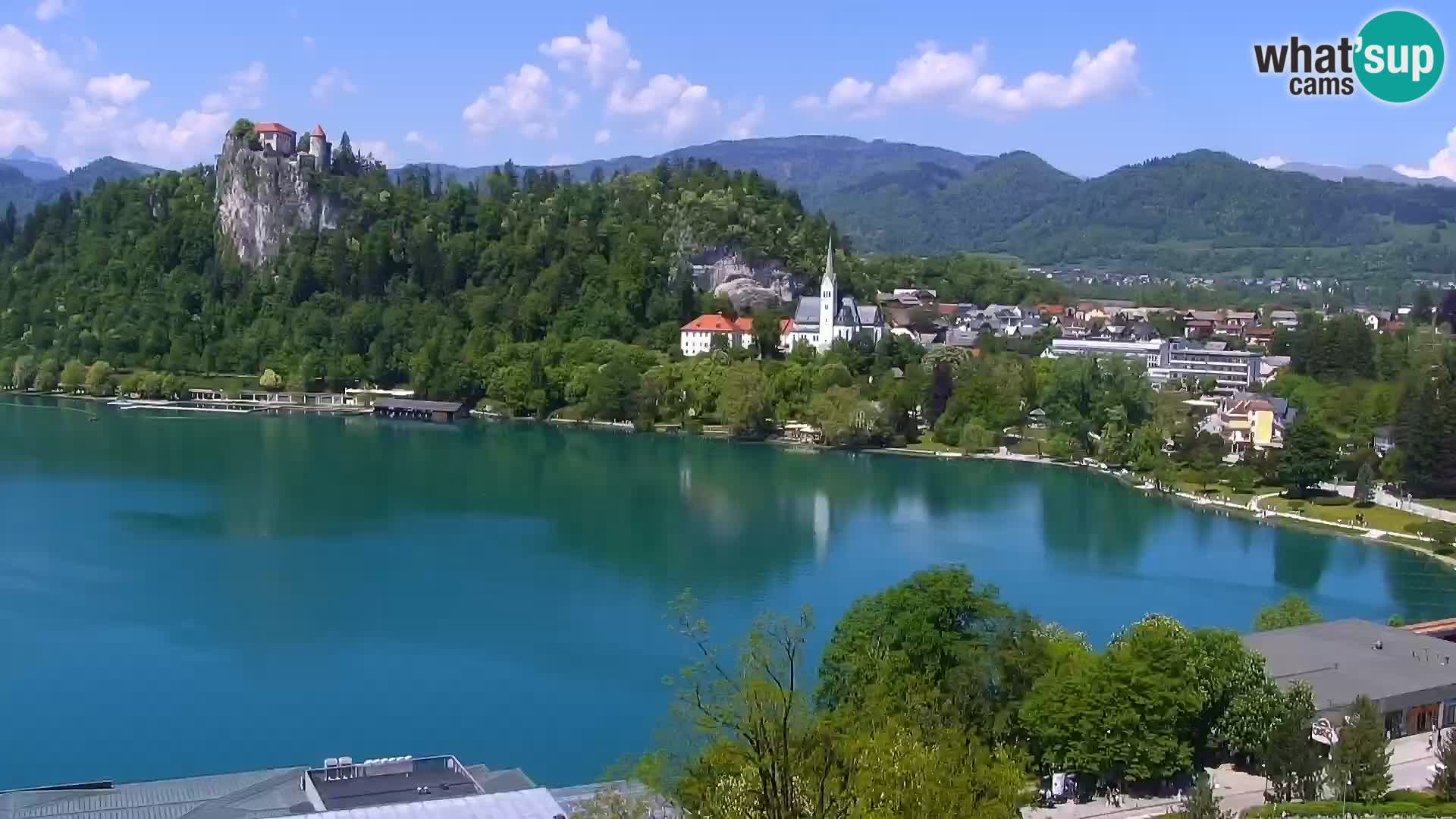 Panorama of Lake Bled