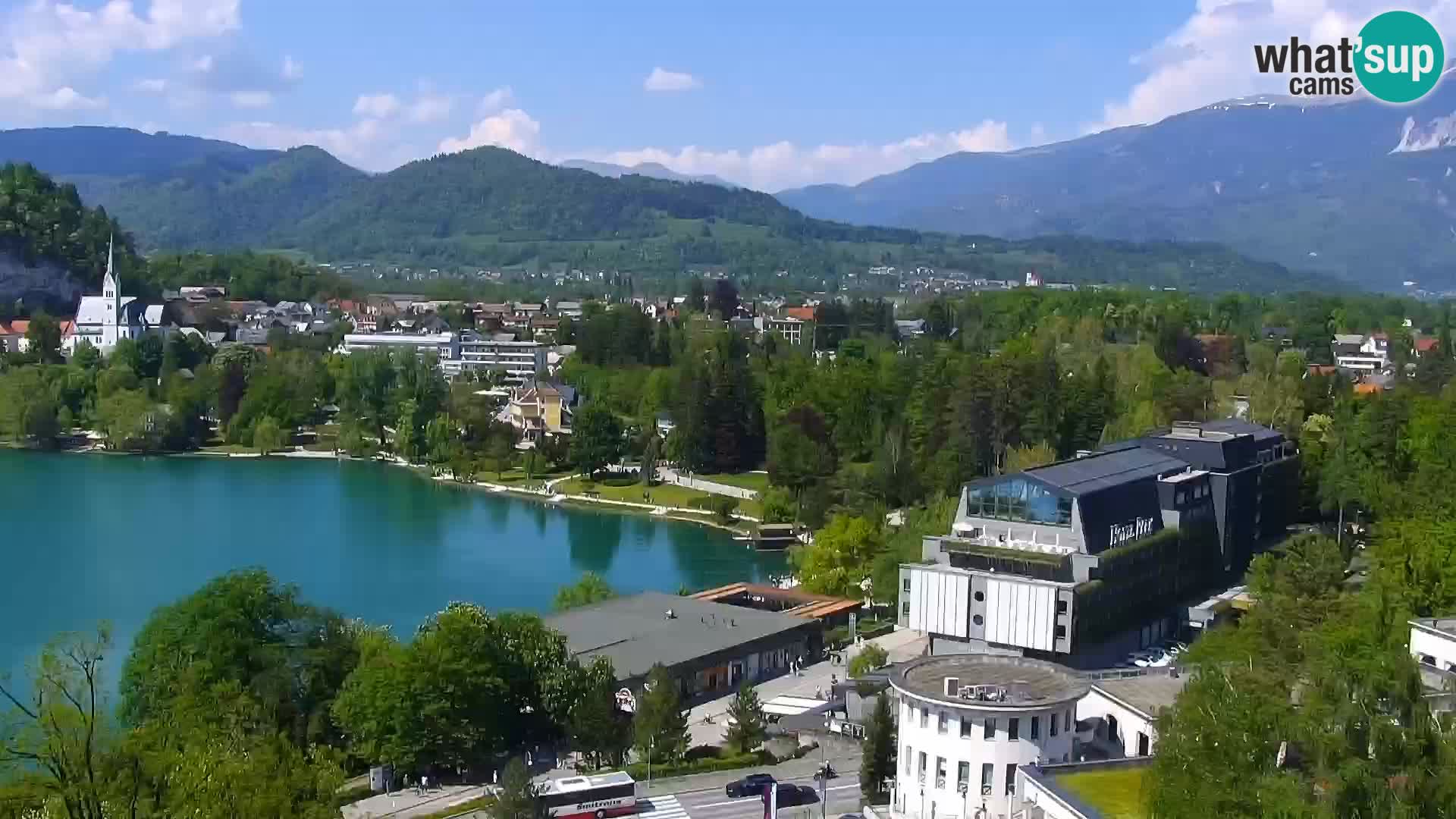 Panorama des Sees Bled
