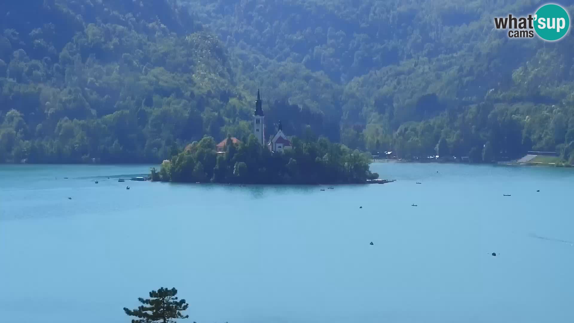 Panorama of Lake Bled