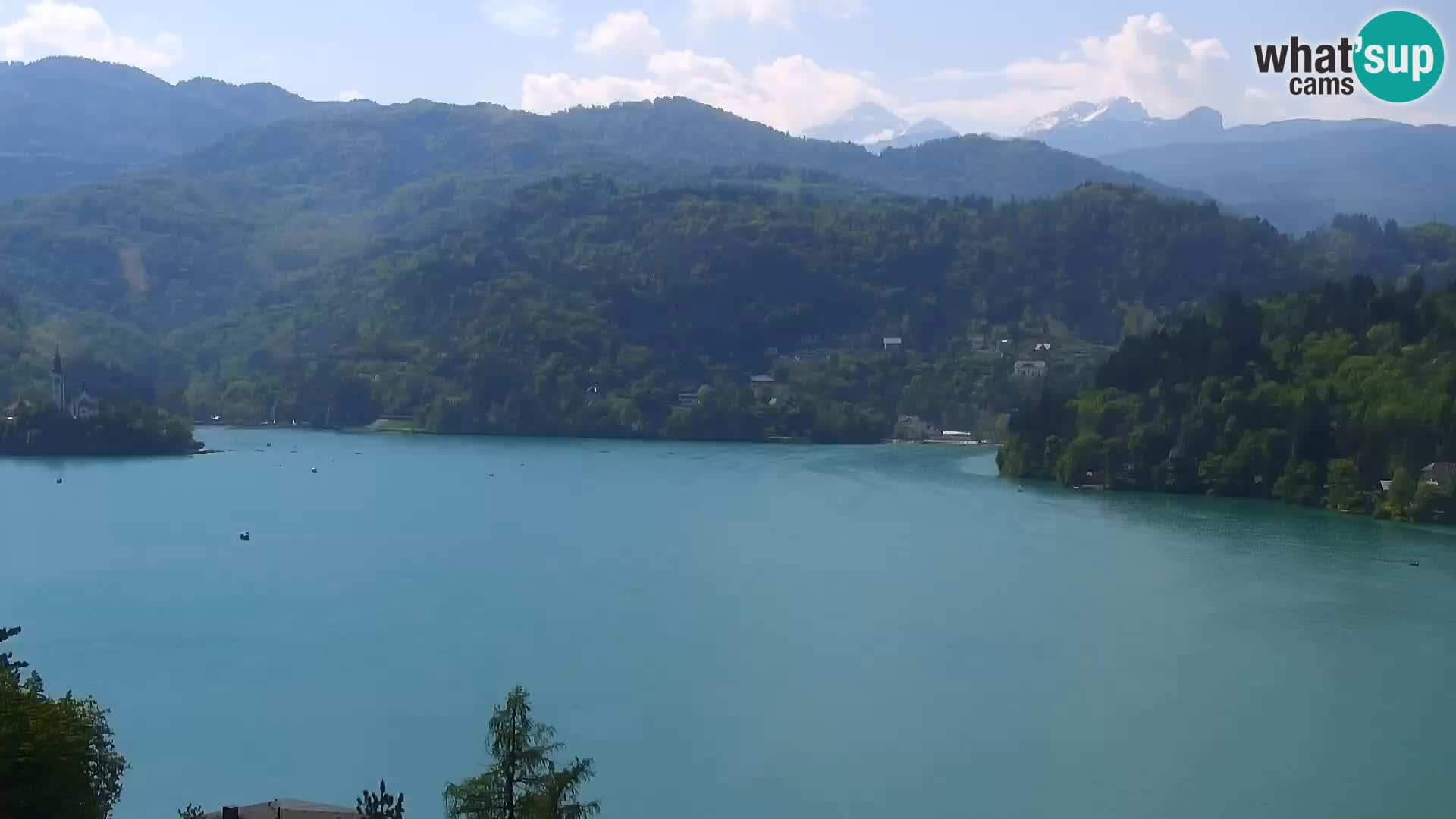 Panorama Blejskega jezera