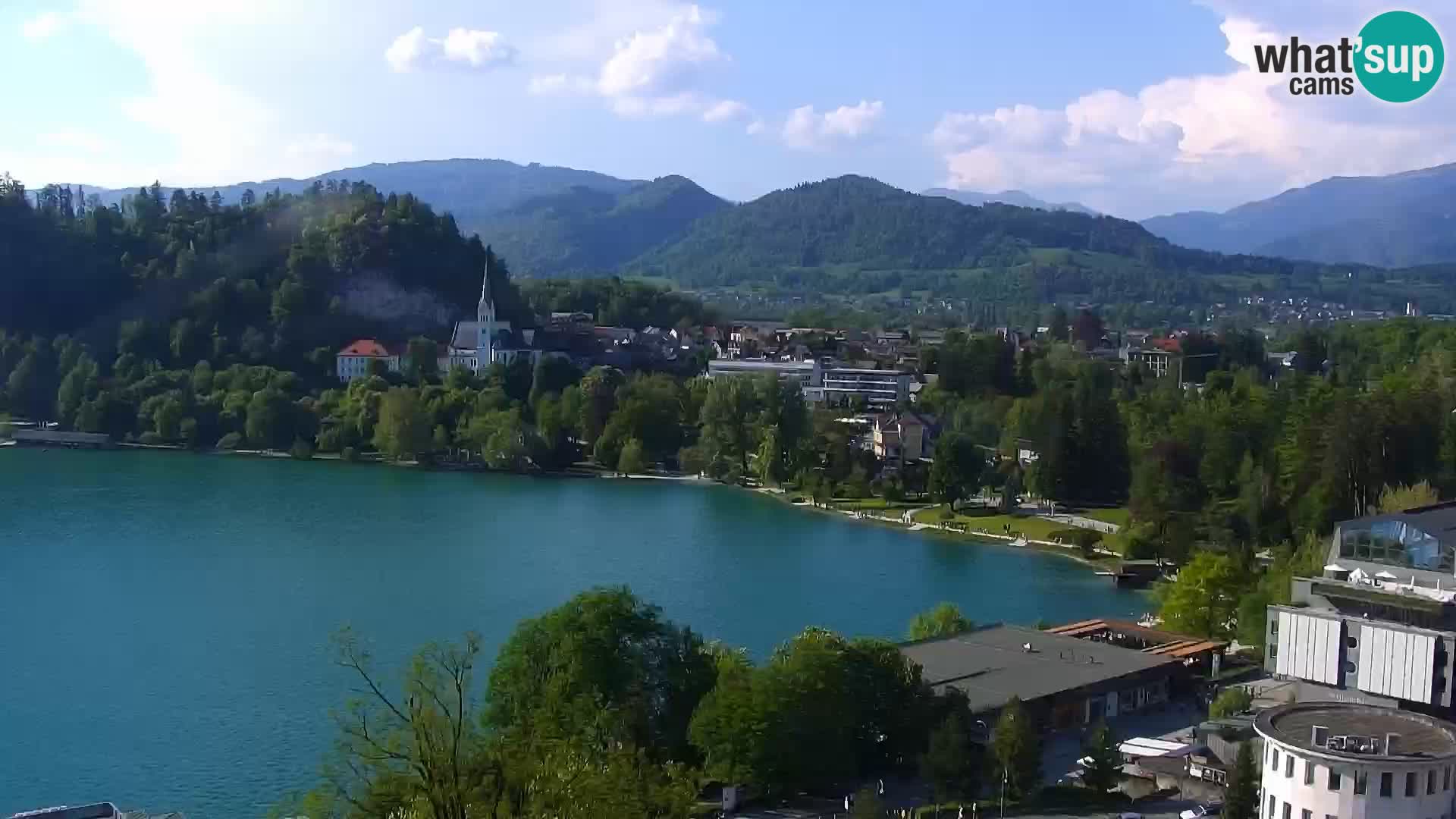 Panorama Blejskega jezera