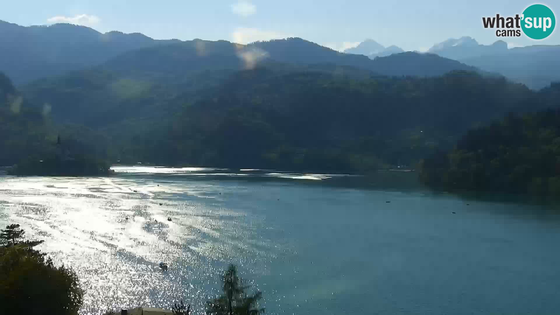 Panorama del lago Bled