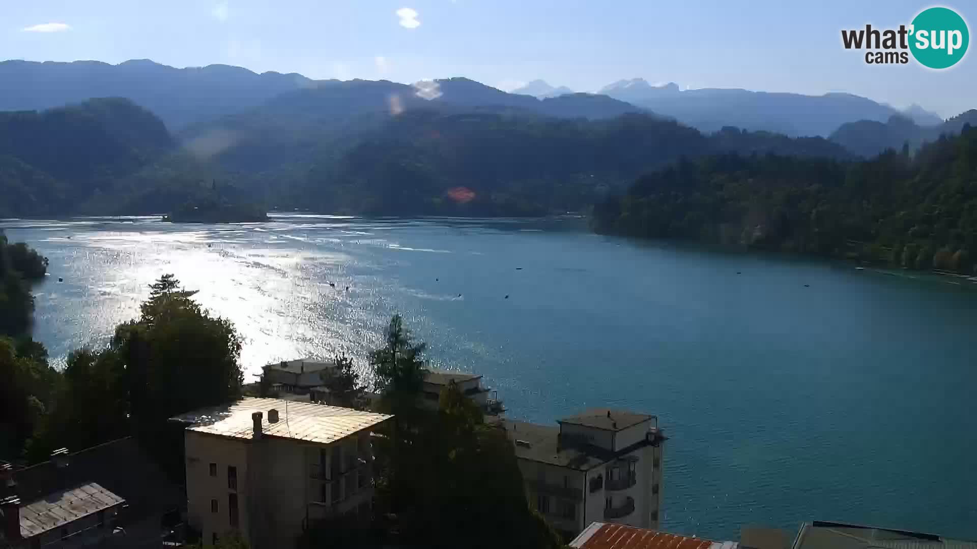Panorama del lago Bled