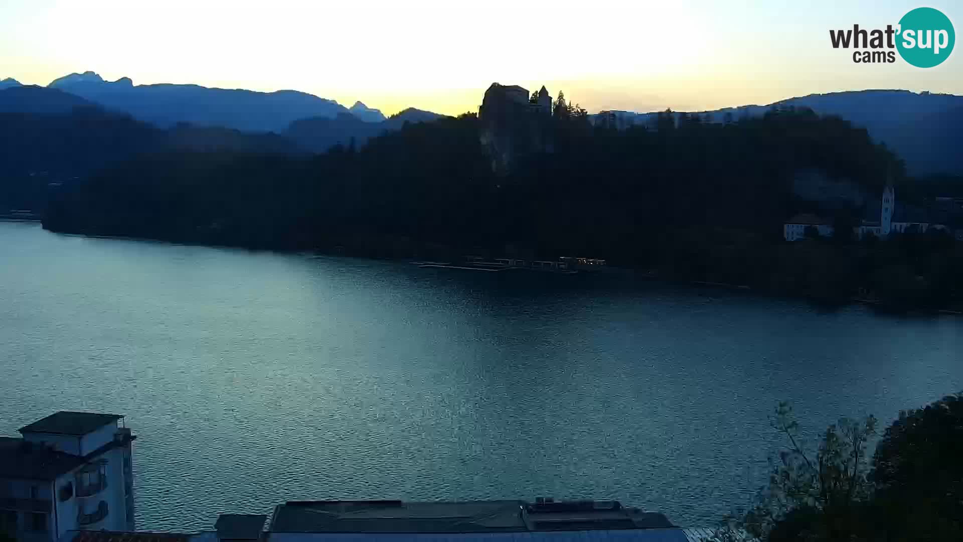 Panorama des Sees Bled