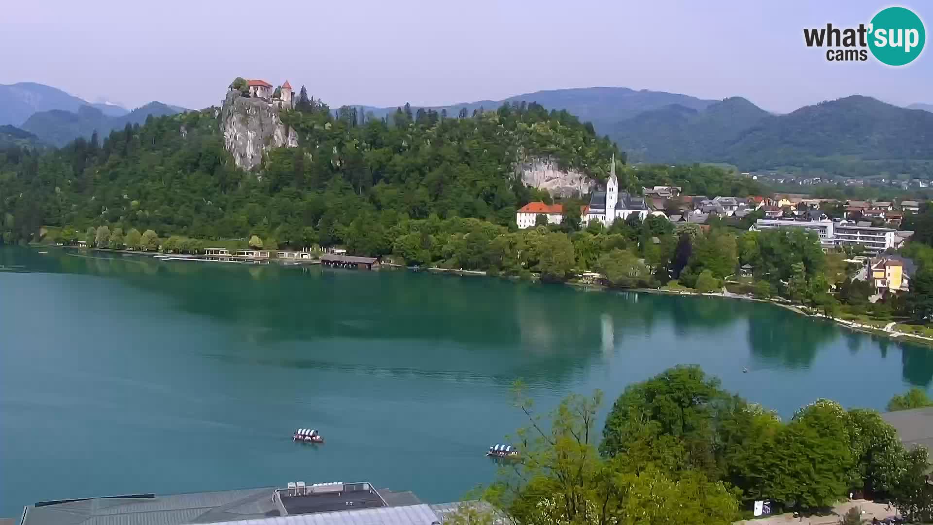 Panorama Blejskega jezera